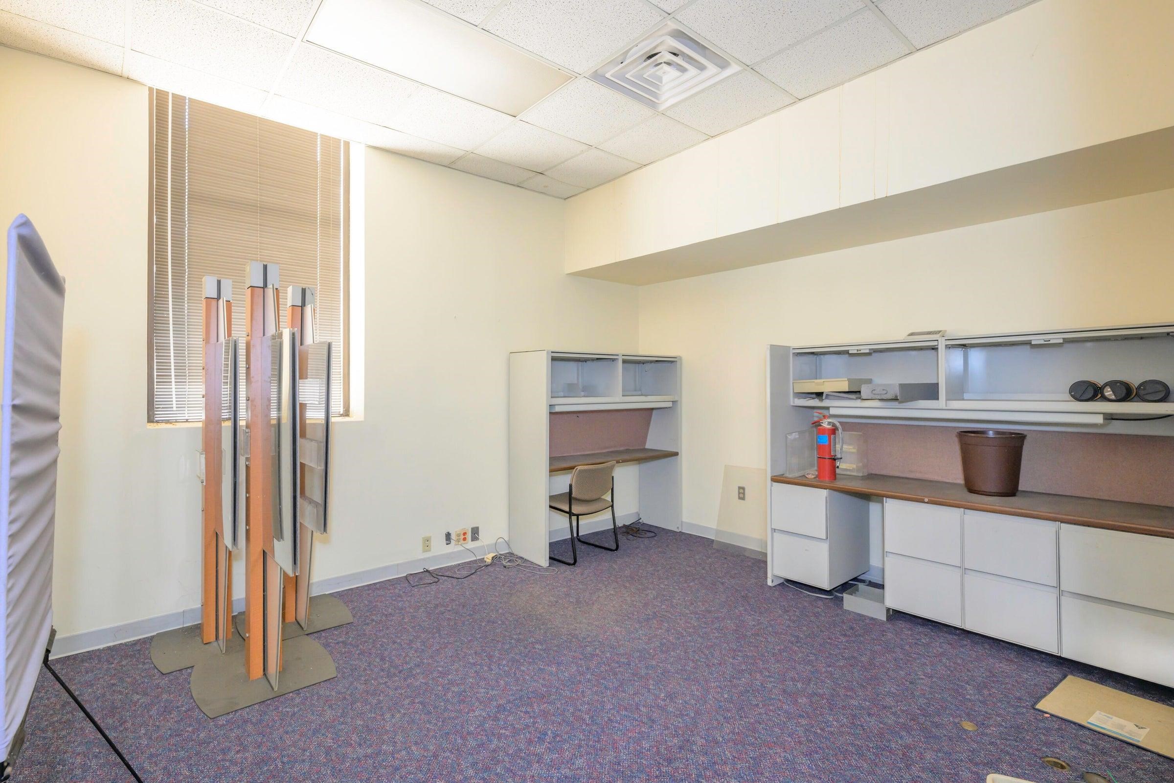 Individual office space.