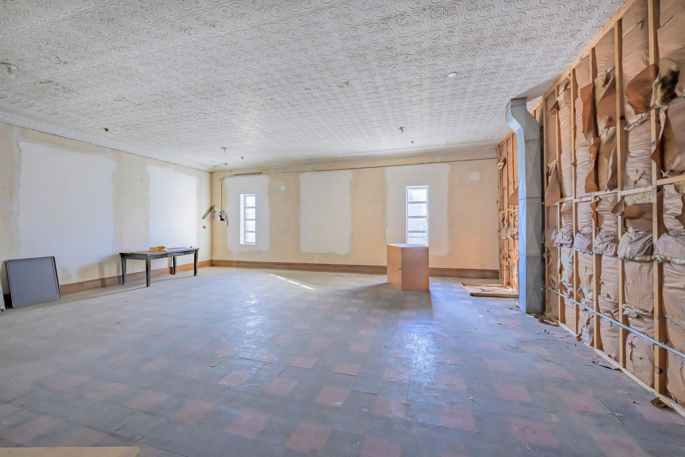 Second floor space.