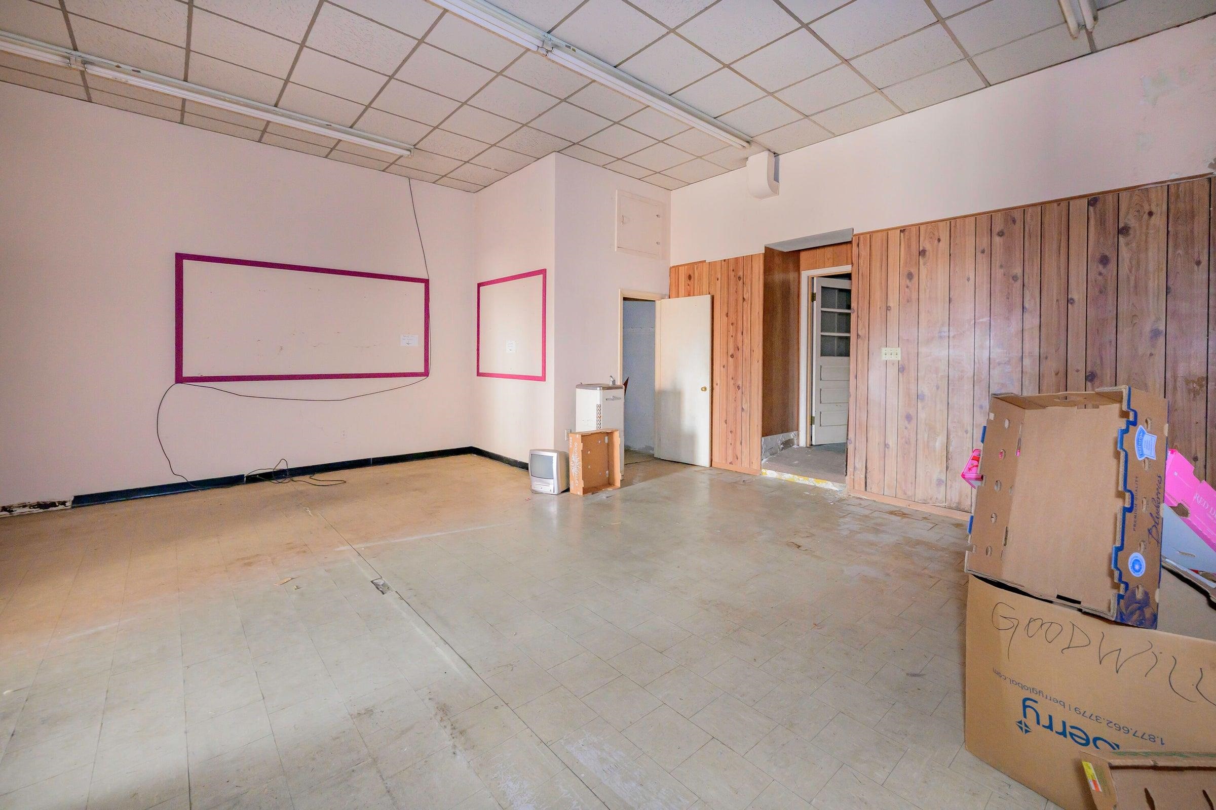 Back side of the office space at 149 W 21st St.