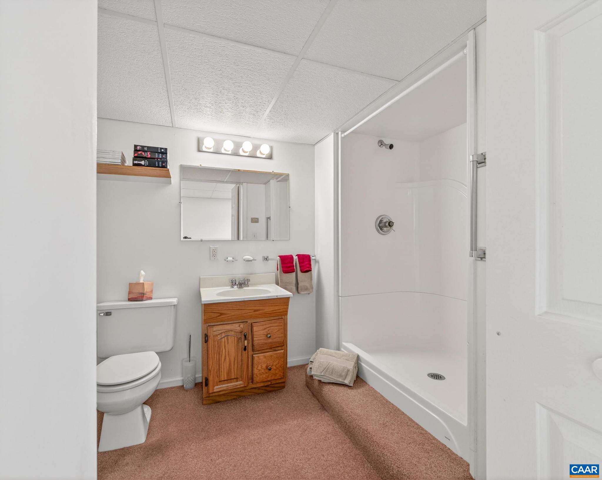 Shower on the Terrace Level