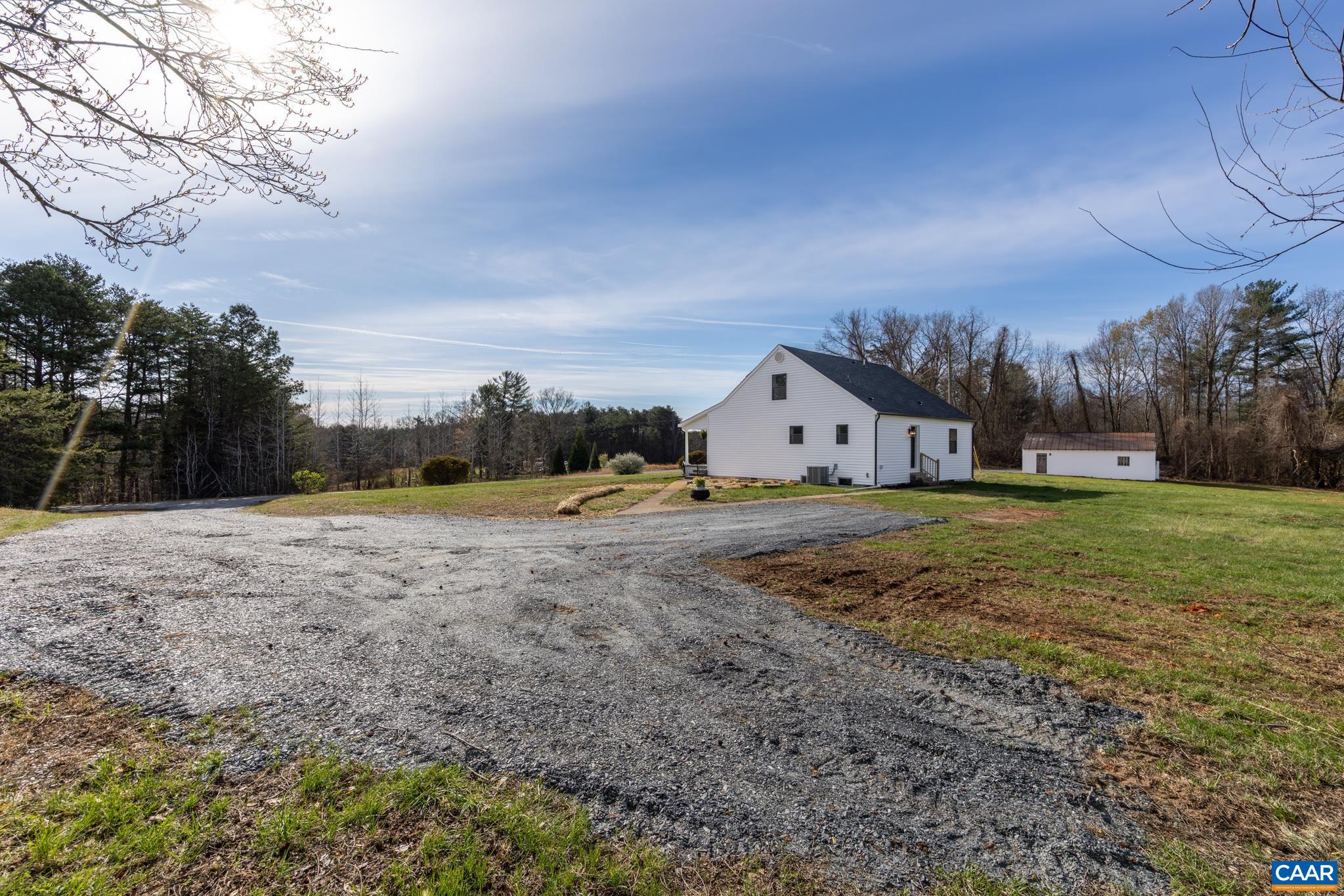 Fresh gravel driveway with plenty of off road parking Fresh gravel driveway with plenty of off road parking