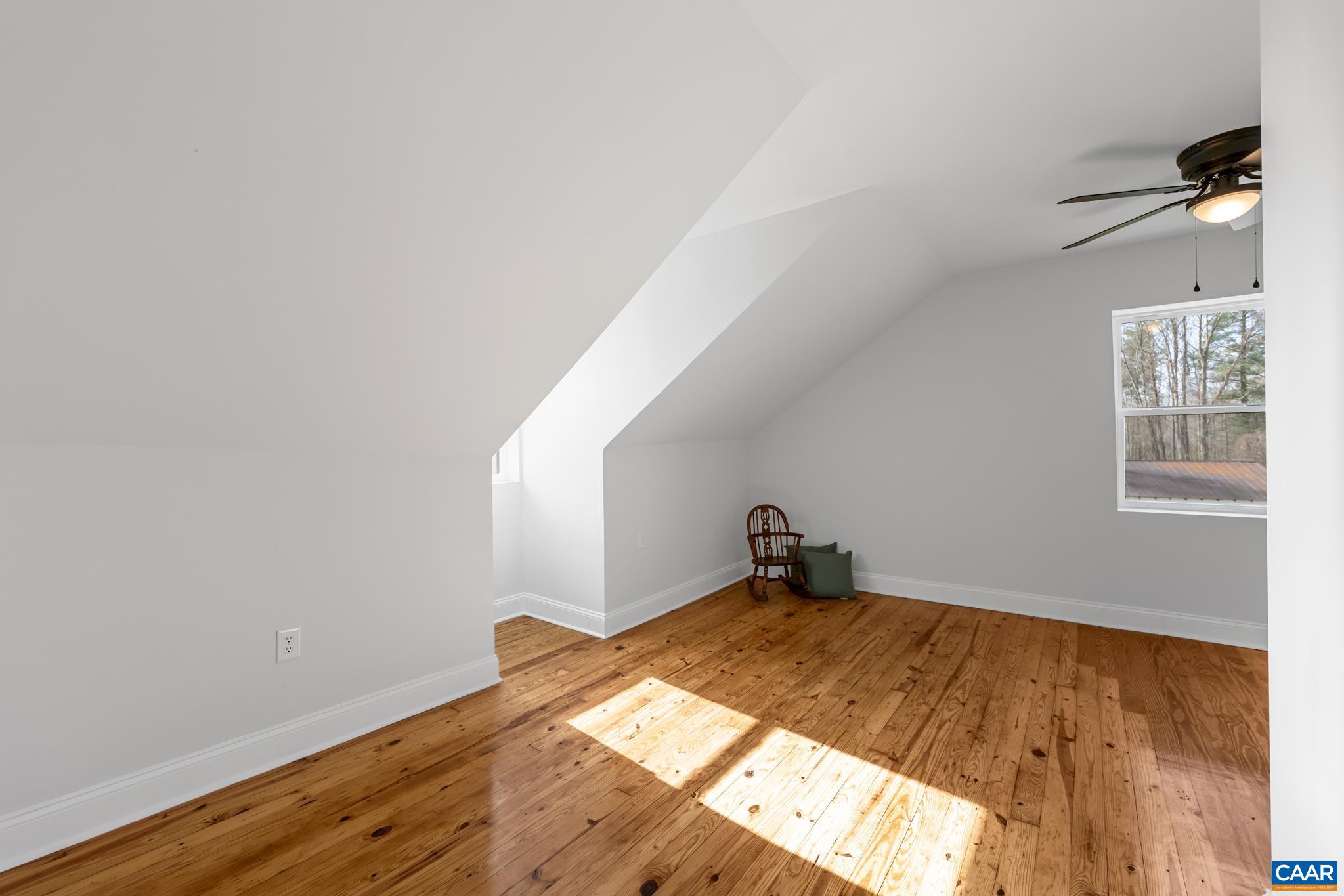 This well appointed 2nd floor bedroom showcases hardwood flooring, fresh pain, new windows for a bright refreshed feel. With generous space for a queen, twin or bunk beds. This well appointed 2nd floor bedroom showcases hardwood flooring, fresh pain, new windows for a bright refreshed feel. With generous space for a queen, twin or bunk beds.