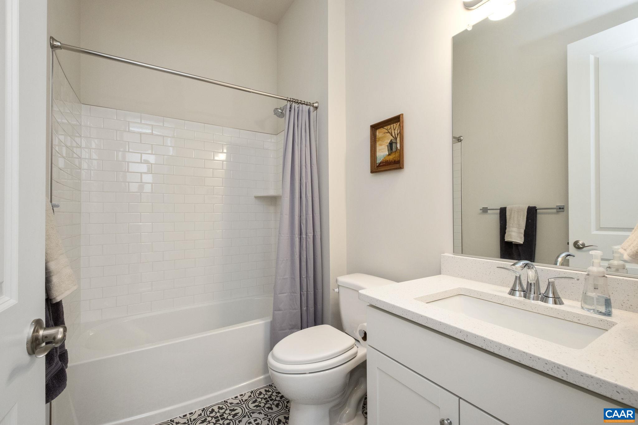 Tiled shower Tiled shower