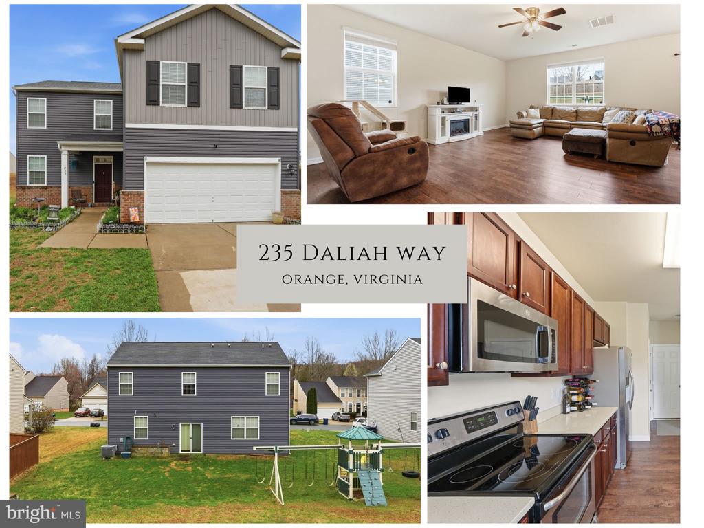 235 DALIAH WAY, ORANGE, Virginia 22960, 4 Bedrooms Bedrooms, ,2 BathroomsBathrooms,Residential,235 DALIAH WAY,VAOR2014074 MLS # VAOR2014074