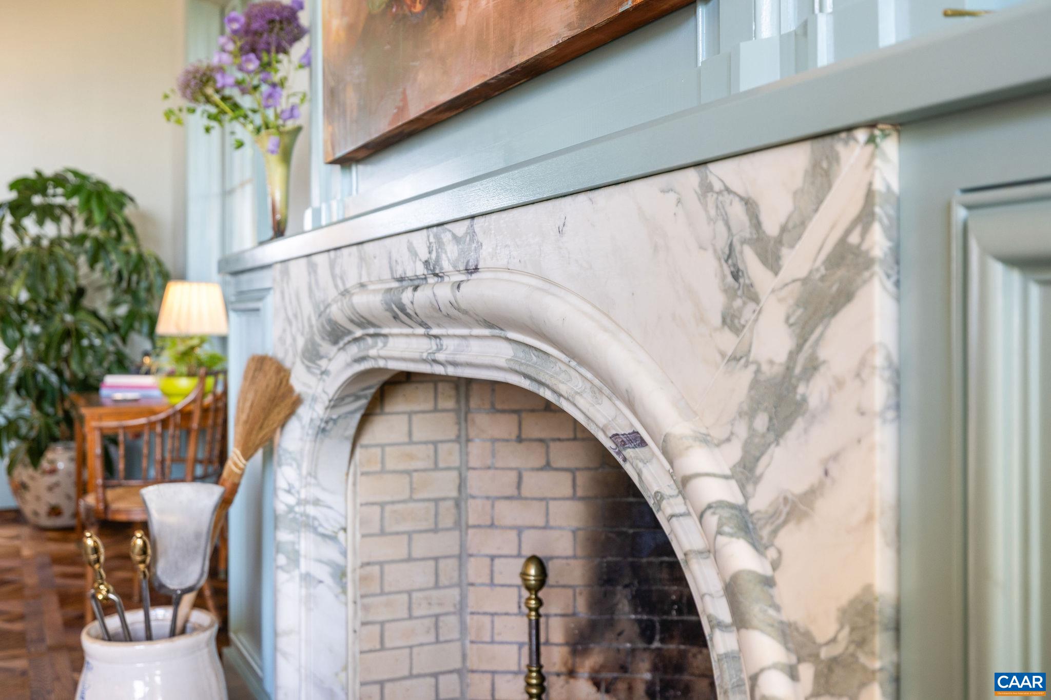 Imported Italian marble surround