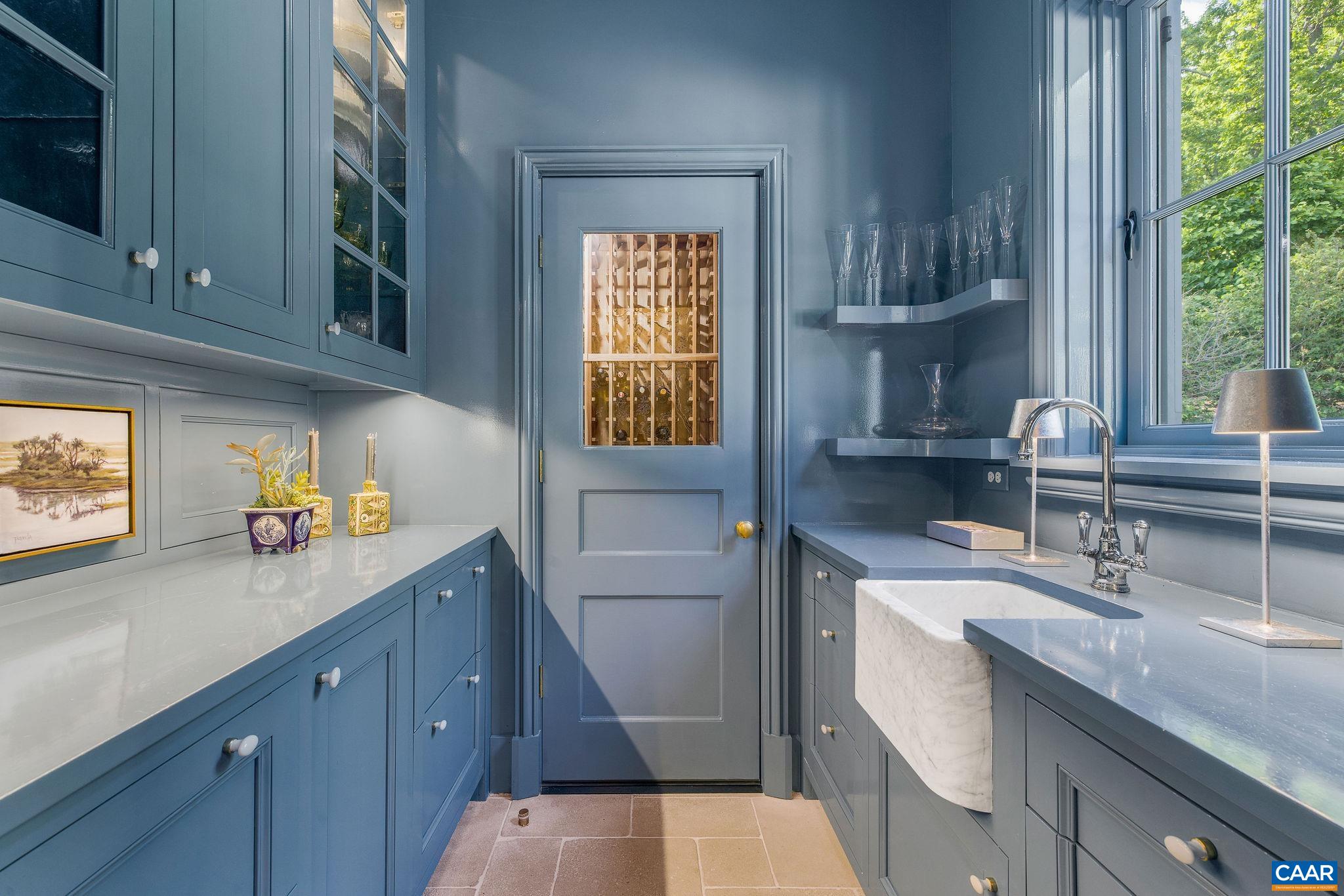 Butler's Pantry with sink, 2 drawer fridges, ice maker and wine storage