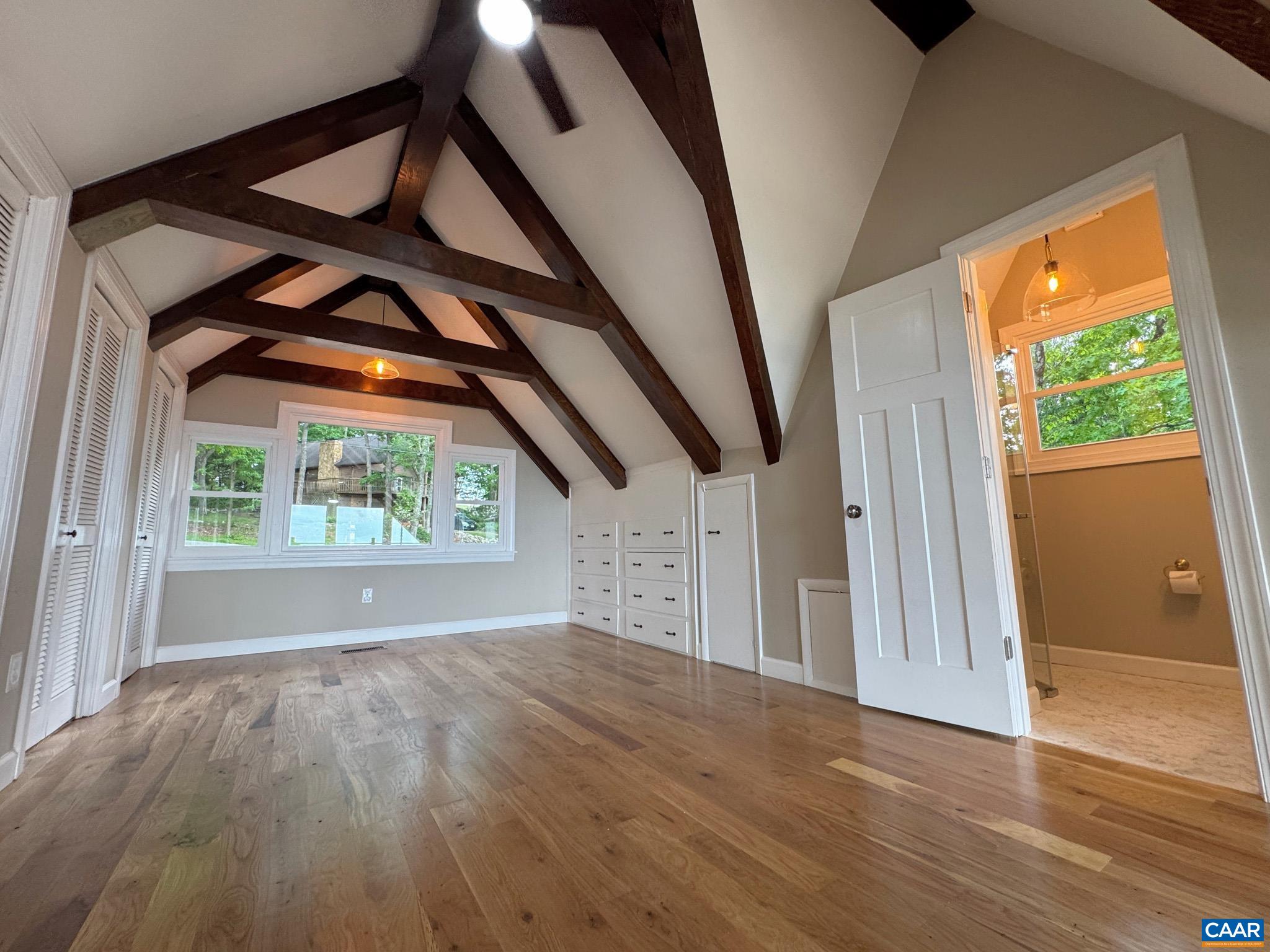 ... Open Beams, Private Attached Bath, Solid White Oak Flooring, Built-in Drawers ... Open Beams, Private Attached Bath, Solid White Oak Flooring, Built-in Drawers