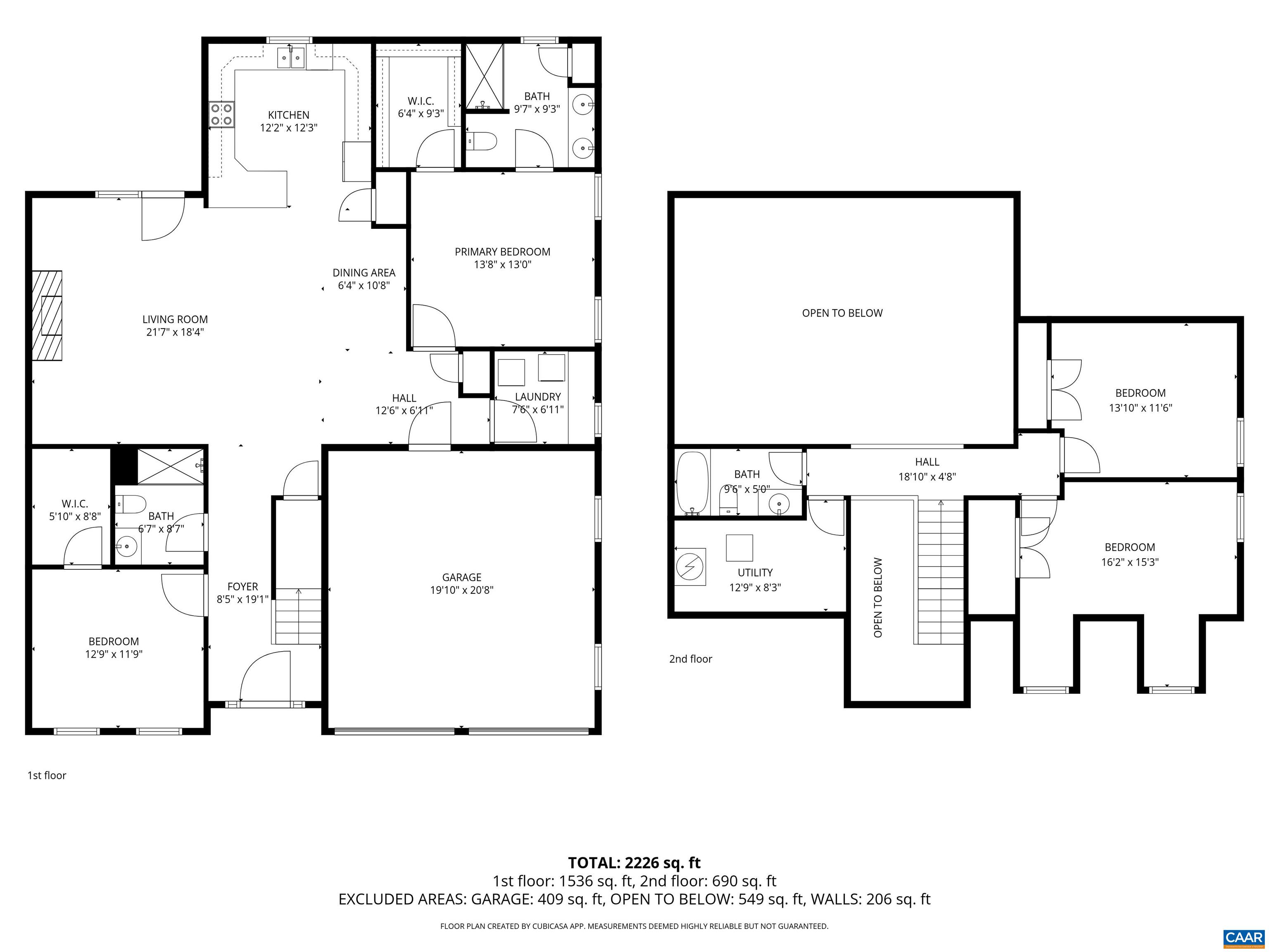 1637 SAWGRASS CT, CHARLOTTESVILLE, Virginia 22901, 4 Bedrooms Bedrooms, ,3 BathroomsBathrooms,Residential,1637 SAWGRASS CT,677576 MLS # 677576