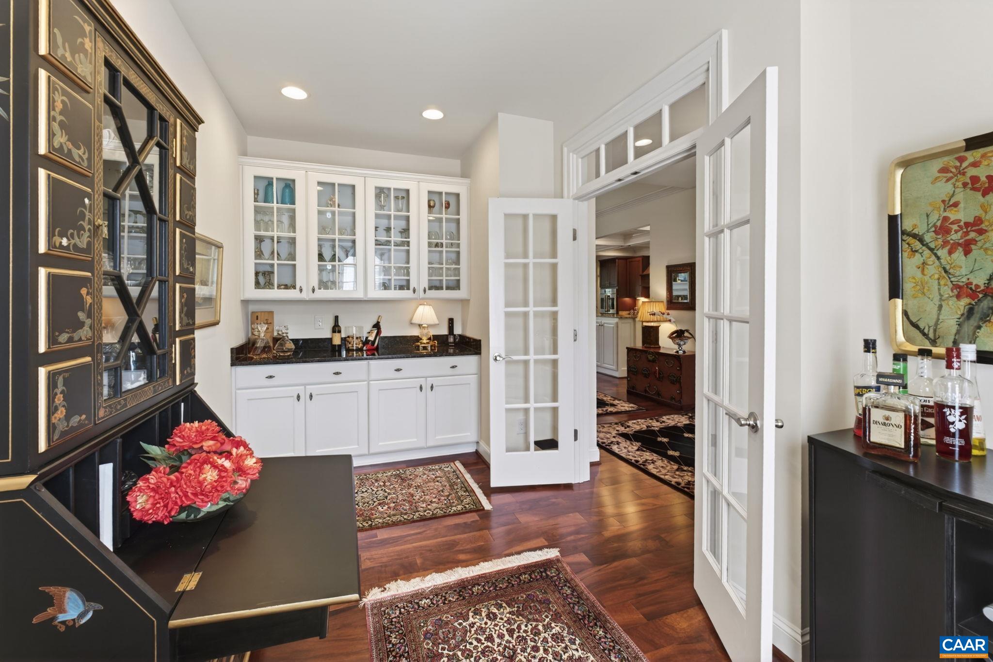 Or, as displayed here, the perfect location to set up your beverage stations when you entertain! Or, as displayed here, the perfect location to set up your beverage stations when you entertain!