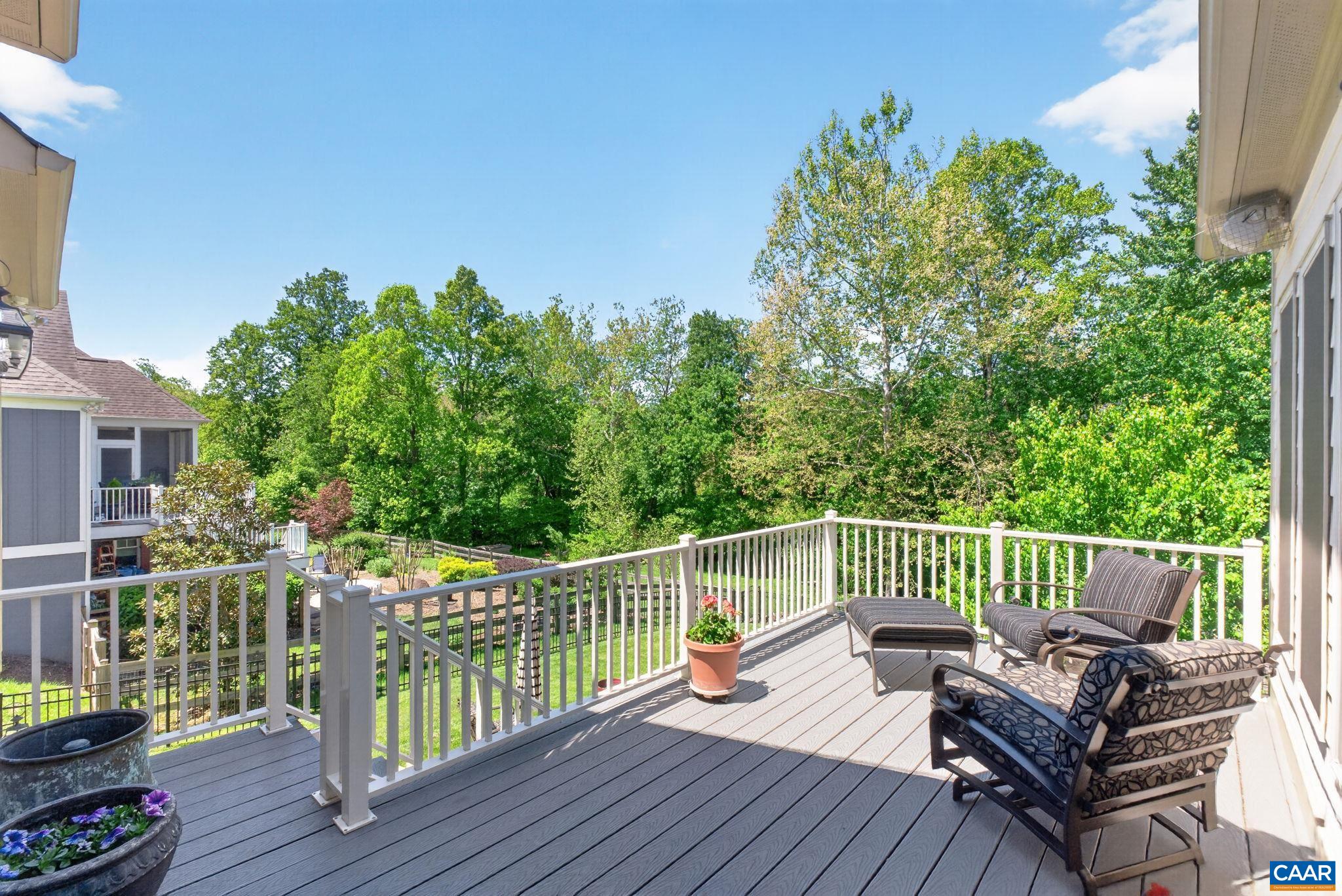 overlooks the backyard and is accessible from both the living room and the sun room. overlooks the backyard and is accessible from both the living room and the sun room.