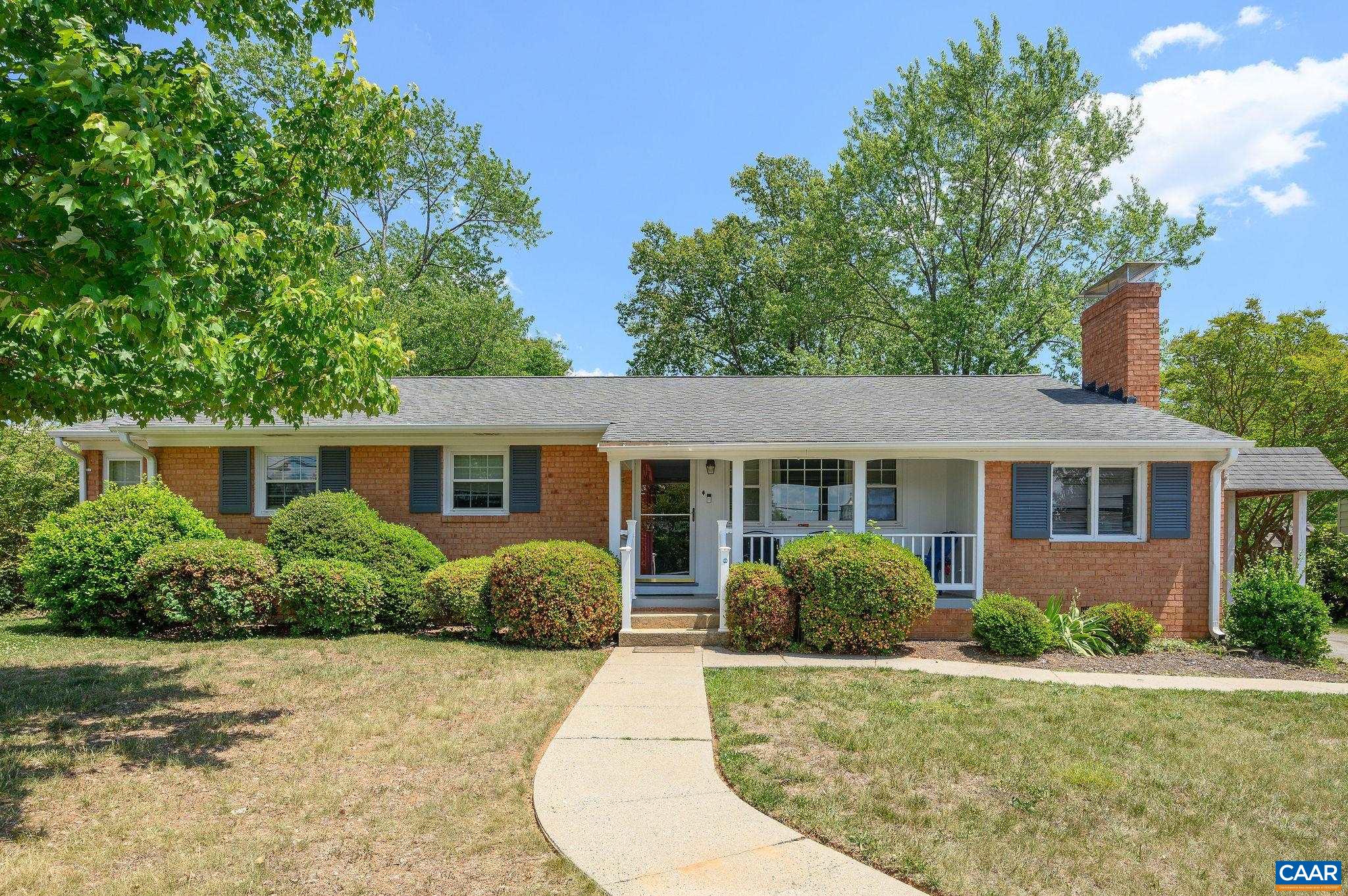2806 BROOKMERE RD, CHARLOTTESVILLE, Virginia 22901, 3 Bedrooms Bedrooms, ,2 BathroomsBathrooms,Residential,Well maintained solid brick ranch on great lot,2806 BROOKMERE RD,677601 MLS # 677601