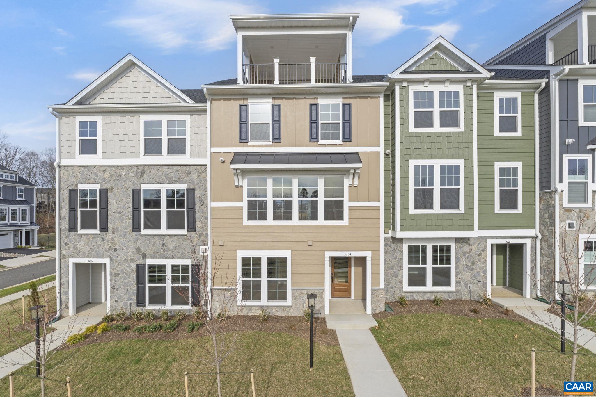 3608 HILAH LN, CHARLOTTESVILLE, Virginia 22901, 3 Bedrooms Bedrooms, ,2 BathroomsBathrooms,Residential,Holly II A townhome plan - Elevation C,3608 HILAH LN,677623 MLS # 677623