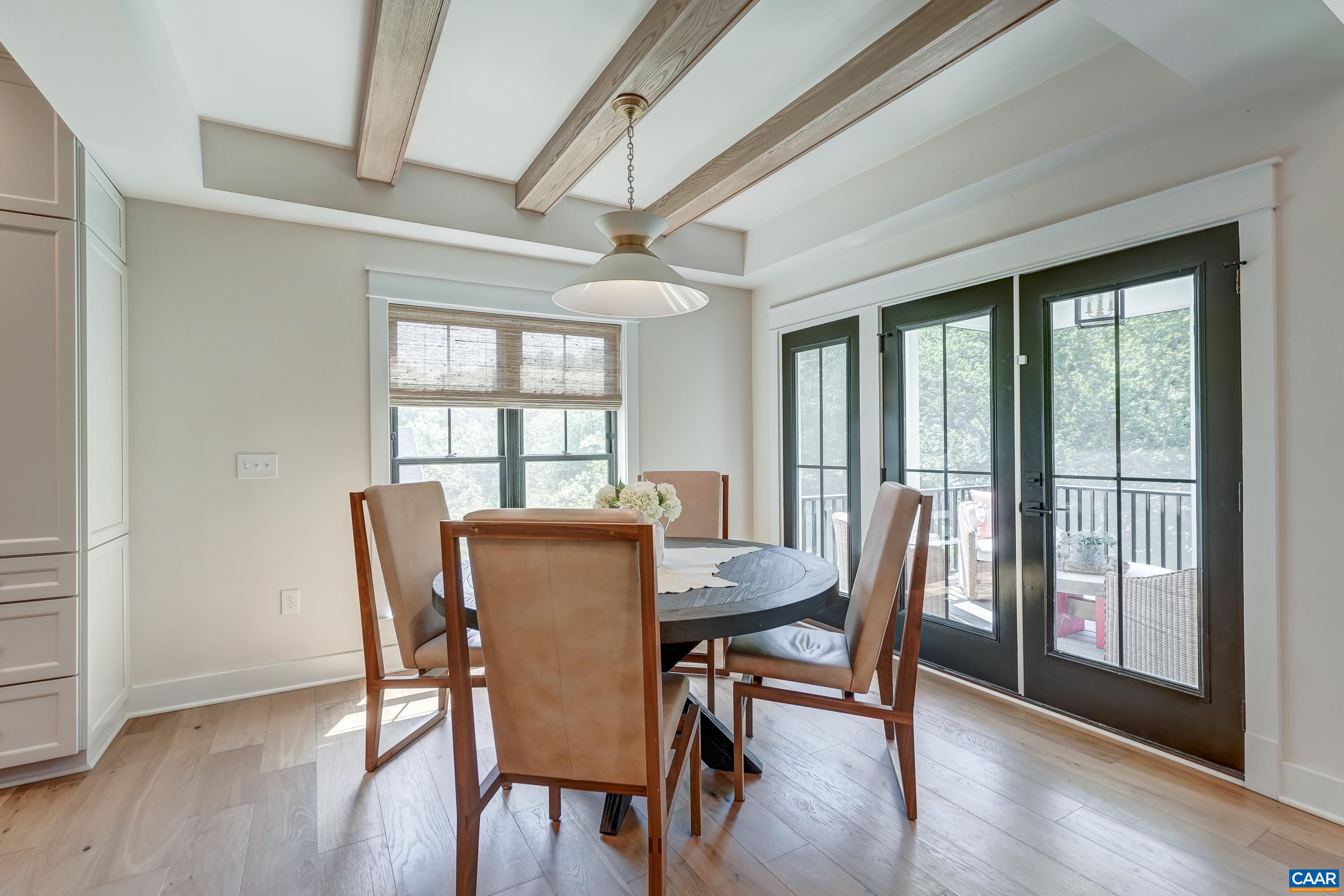 French doors lead to screened porch. French doors lead to screened porch.