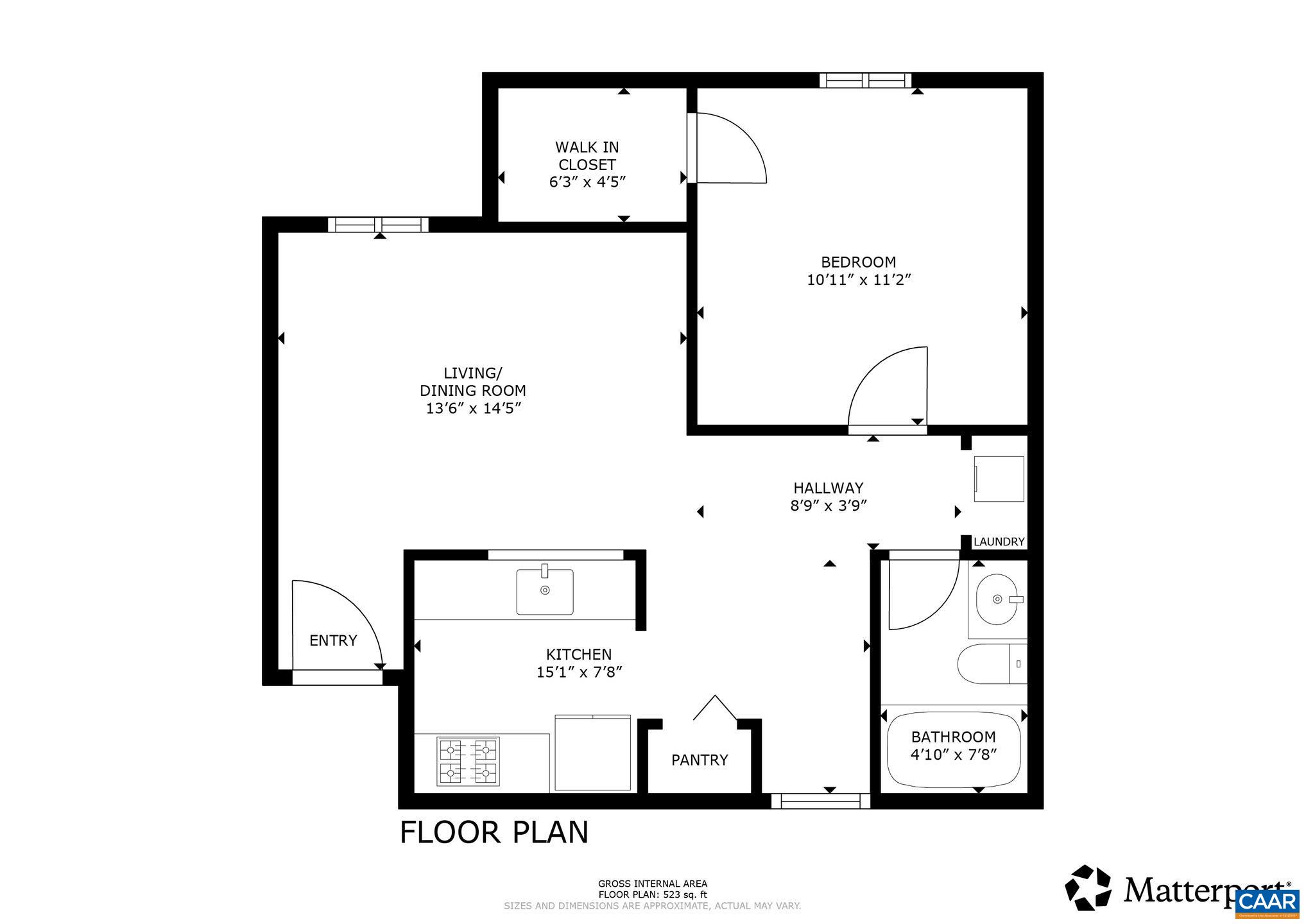 1243 CEDARS CT, CHARLOTTESVILLE, Virginia 22903, 1 Bedroom Bedrooms, ,1 BathroomBathrooms,Residential,1243 CEDARS CT,677748 MLS # 677748