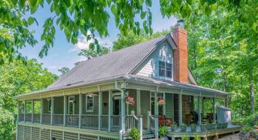 151 Stoneybrook has been lovingly built by the owners -- to fit this very special location.