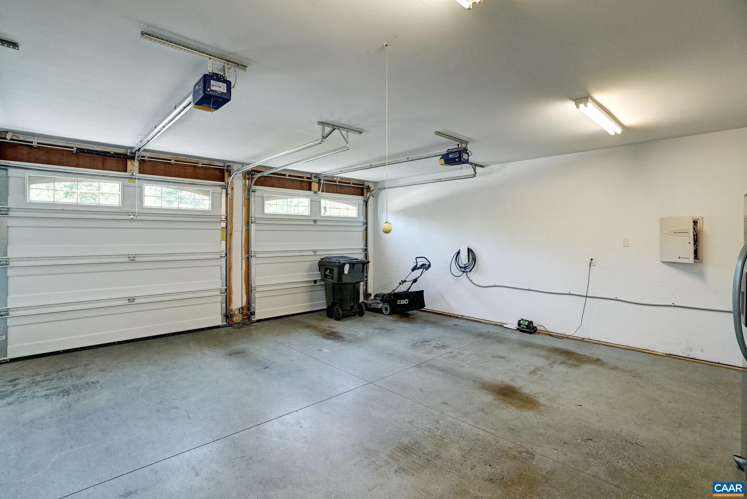 Two car garage