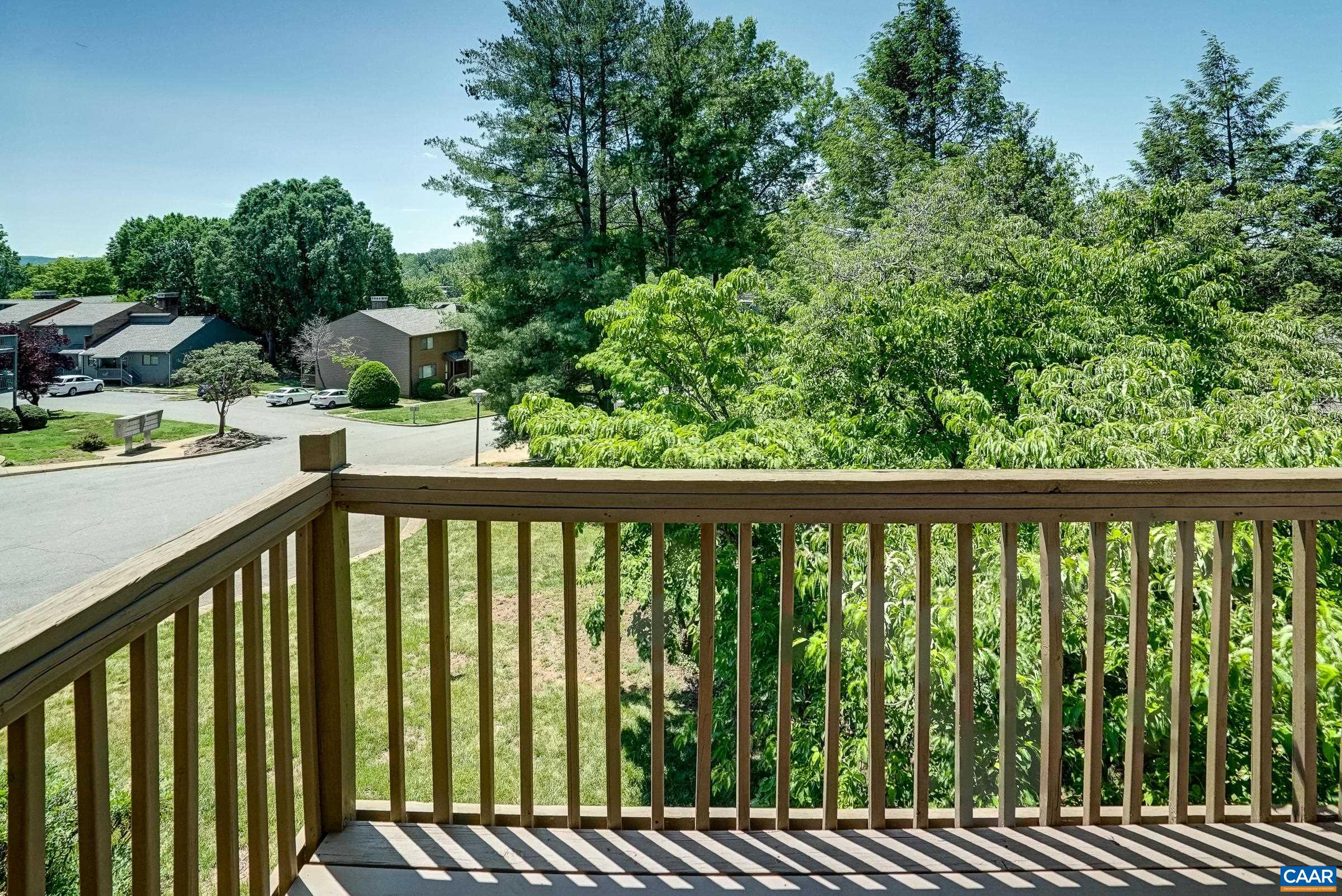 Private balcony.