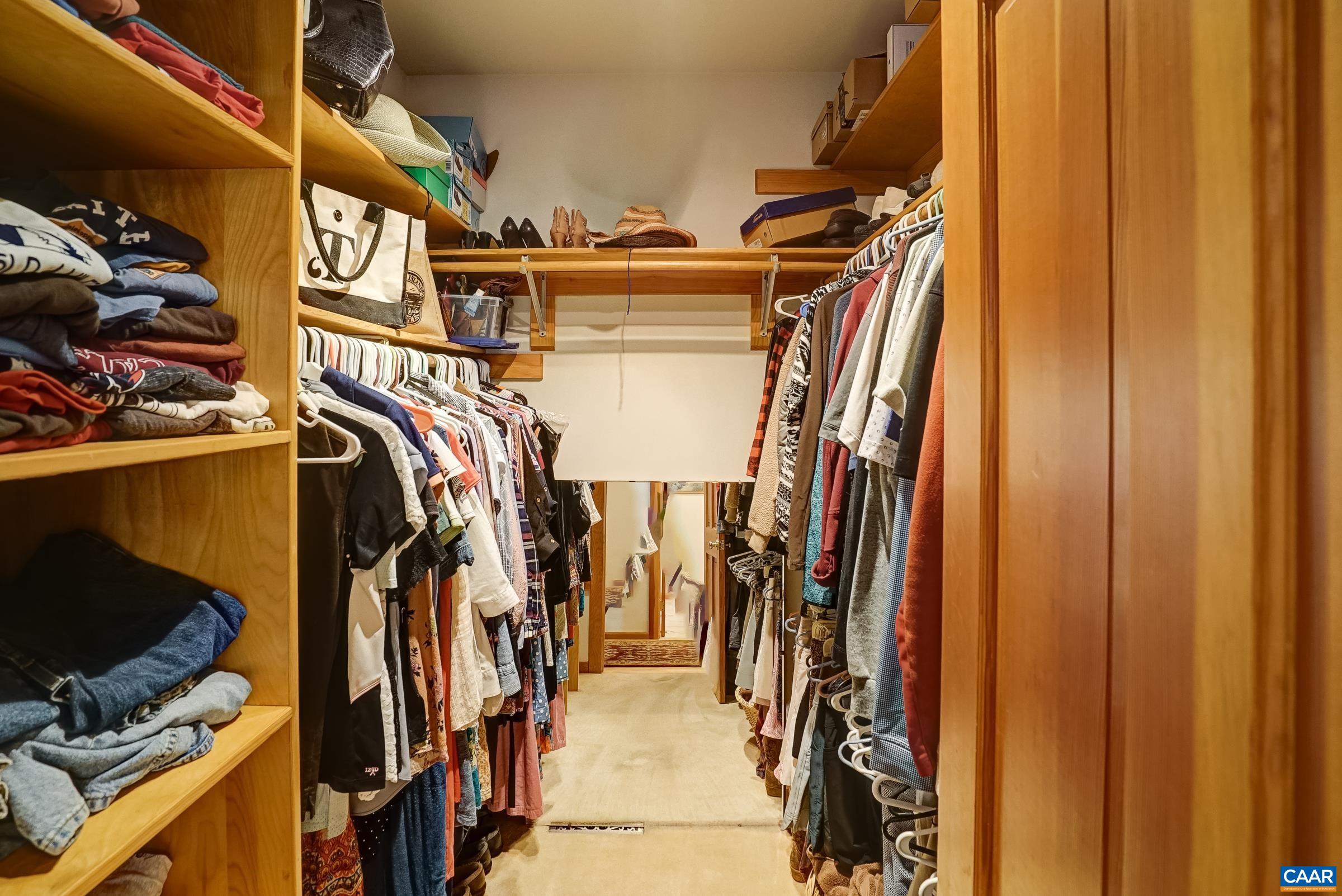 Walk in closet.