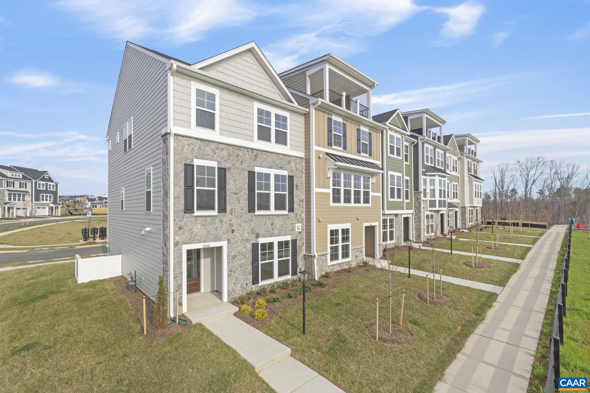 3606 HILAH LN, CHARLOTTESVILLE, Virginia 22901, 3 Bedrooms Bedrooms, ,2 BathroomsBathrooms,Residential,Holly II A townhome plan - Elevation D,3606 HILAH LN,677986 MLS # 677986