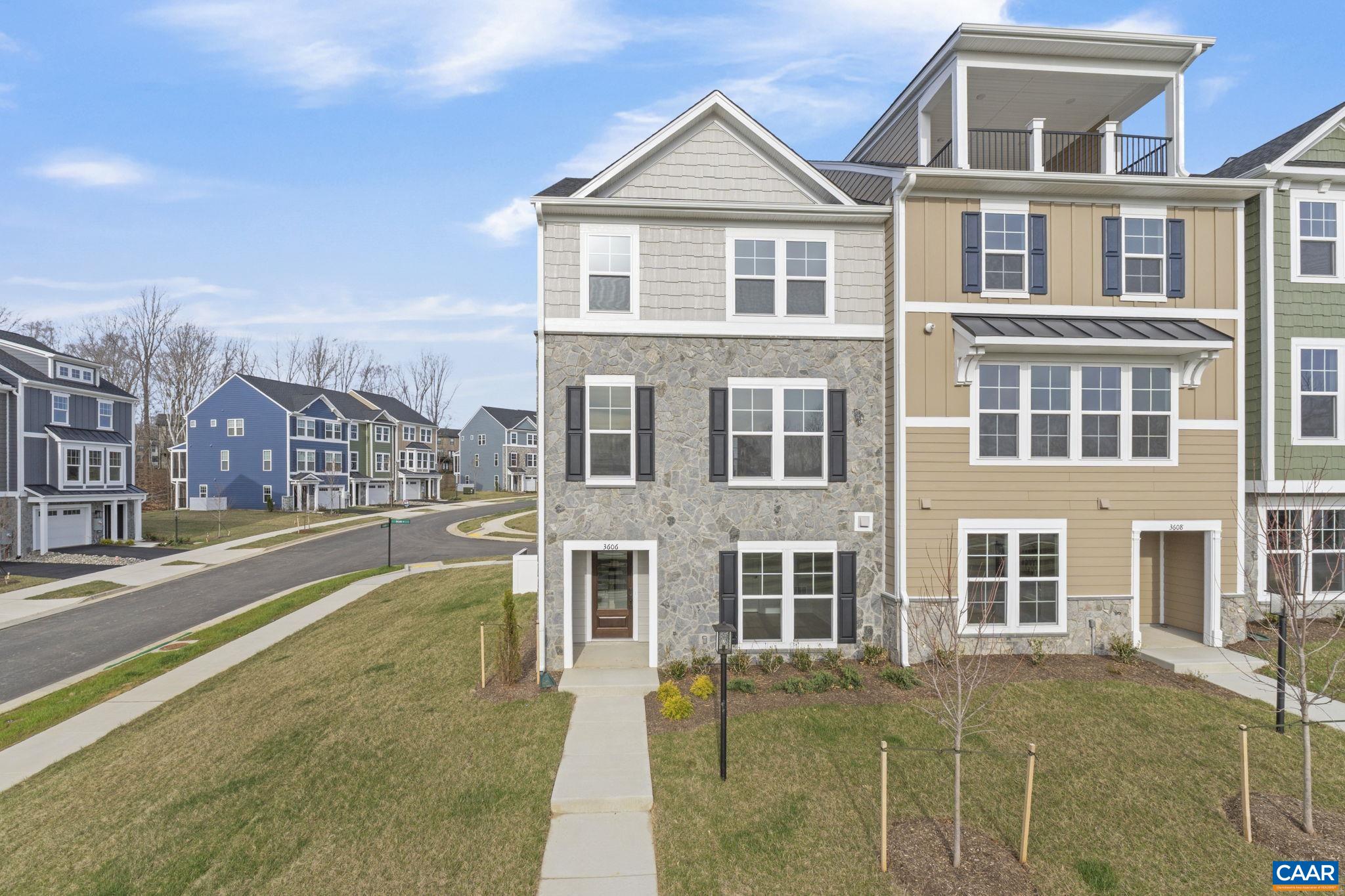 3606 HILAH LN, CHARLOTTESVILLE, Virginia 22901, 3 Bedrooms Bedrooms, ,2 BathroomsBathrooms,Residential,Holly II A townhome plan - Elevation D,3606 HILAH LN,677986 MLS # 677986