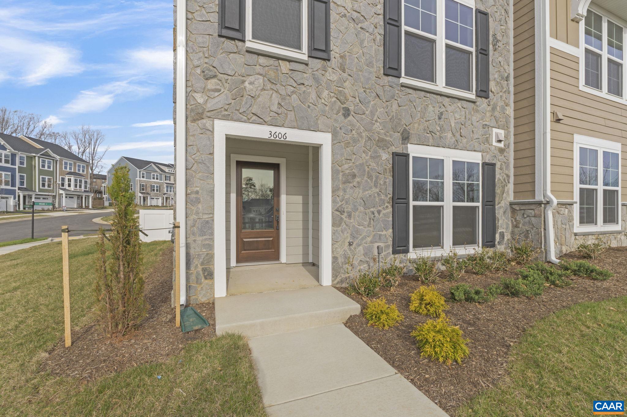 3606 HILAH LN, CHARLOTTESVILLE, Virginia 22901, 3 Bedrooms Bedrooms, ,2 BathroomsBathrooms,Residential,Holly II A townhome plan - Elevation D,3606 HILAH LN,677986 MLS # 677986