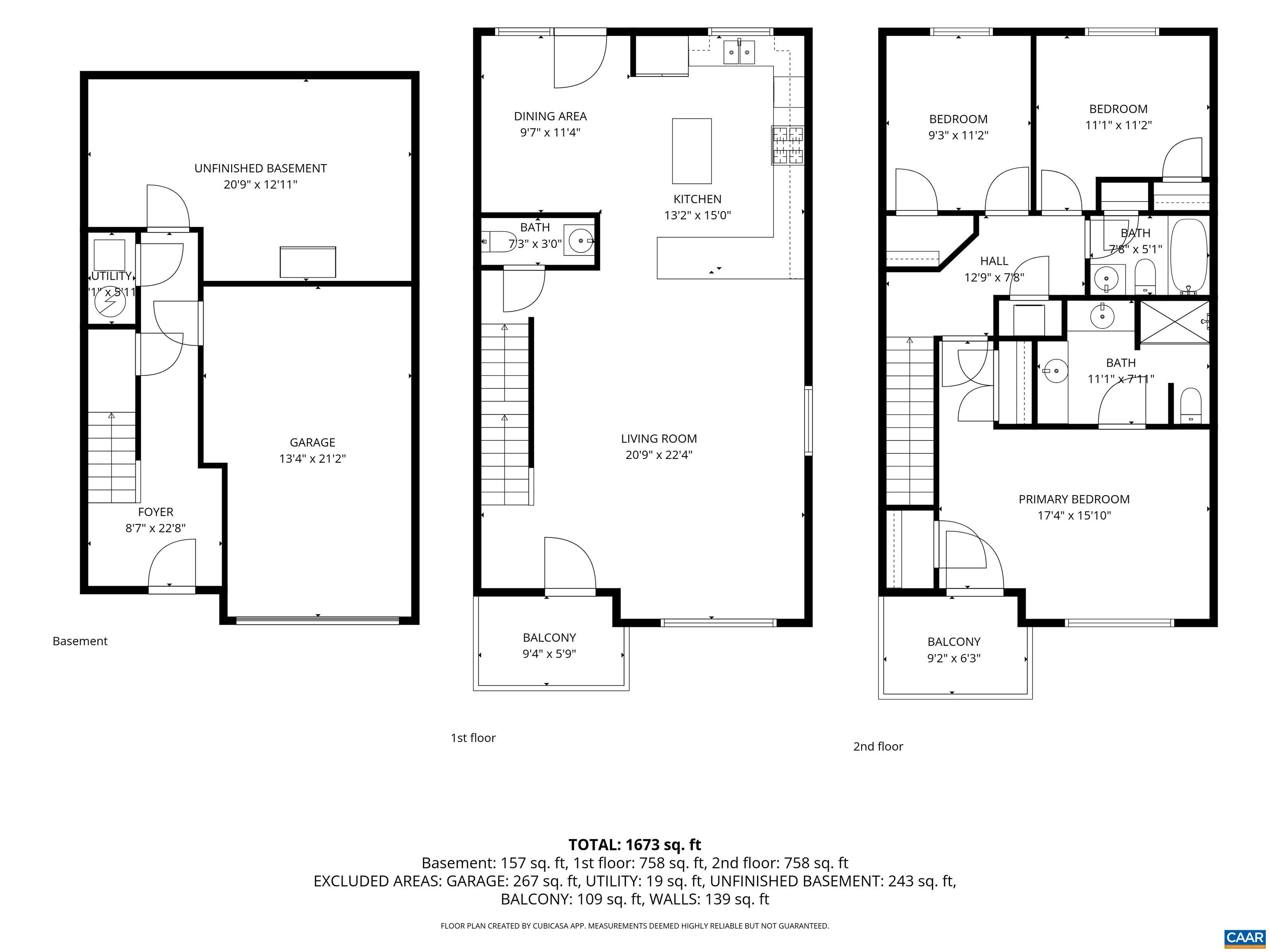 1569 NEWCASTLE CT, CHARLOTTESVILLE, Virginia 22911, 3 Bedrooms Bedrooms, ,2 BathroomsBathrooms,Residential,1569 NEWCASTLE CT,677833 MLS # 677833