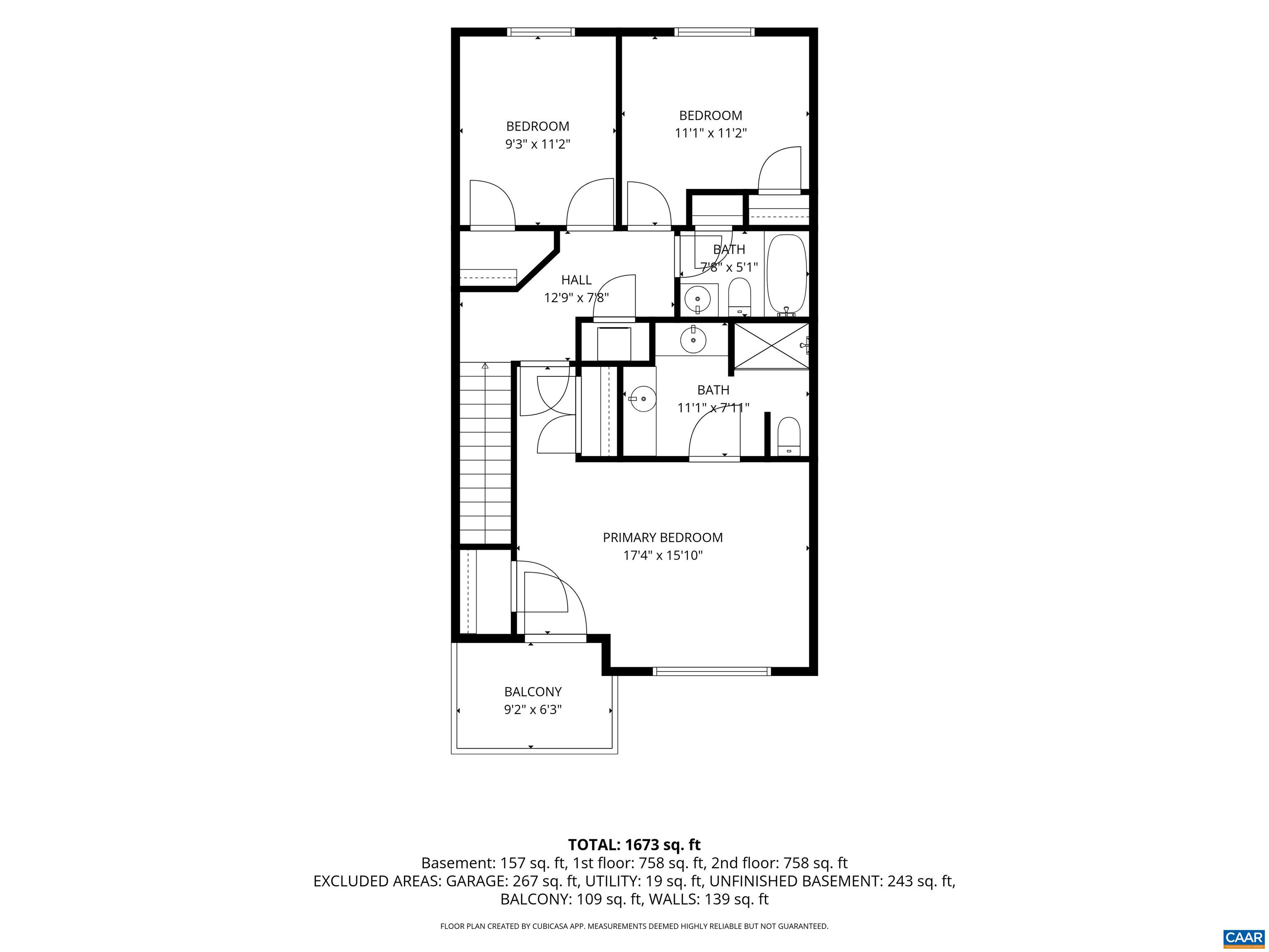 1569 NEWCASTLE CT, CHARLOTTESVILLE, Virginia 22911, 3 Bedrooms Bedrooms, ,2 BathroomsBathrooms,Residential,1569 NEWCASTLE CT,677833 MLS # 677833