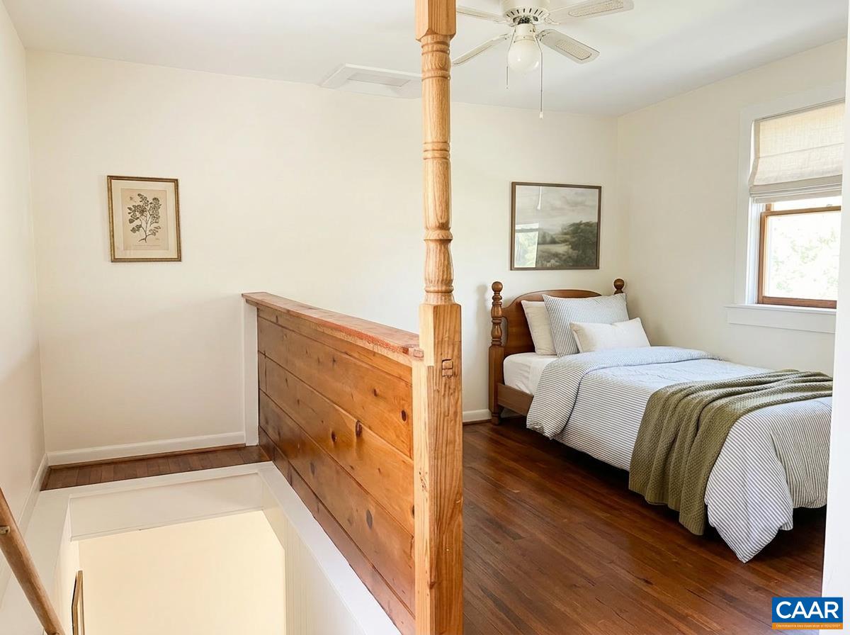 Virtually staged as a bedroom.