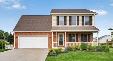 Traditional 2-story home on a full walk-out basement in a nice neighborhood