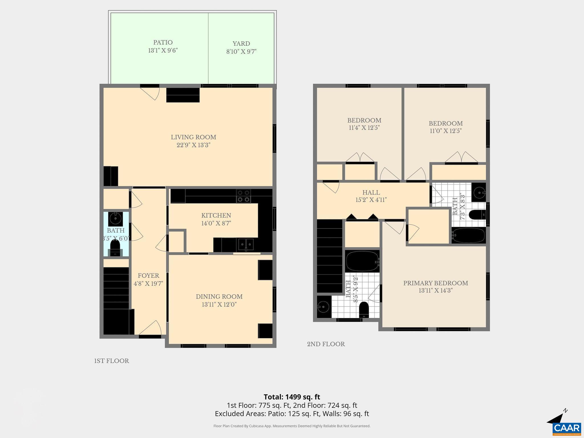 270 REMINGTON PL, CHARLOTTESVILLE, Virginia 22903, 3 Bedrooms Bedrooms, ,2 BathroomsBathrooms,Residential,270 Remington Place,270 REMINGTON PL,678104 MLS # 678104