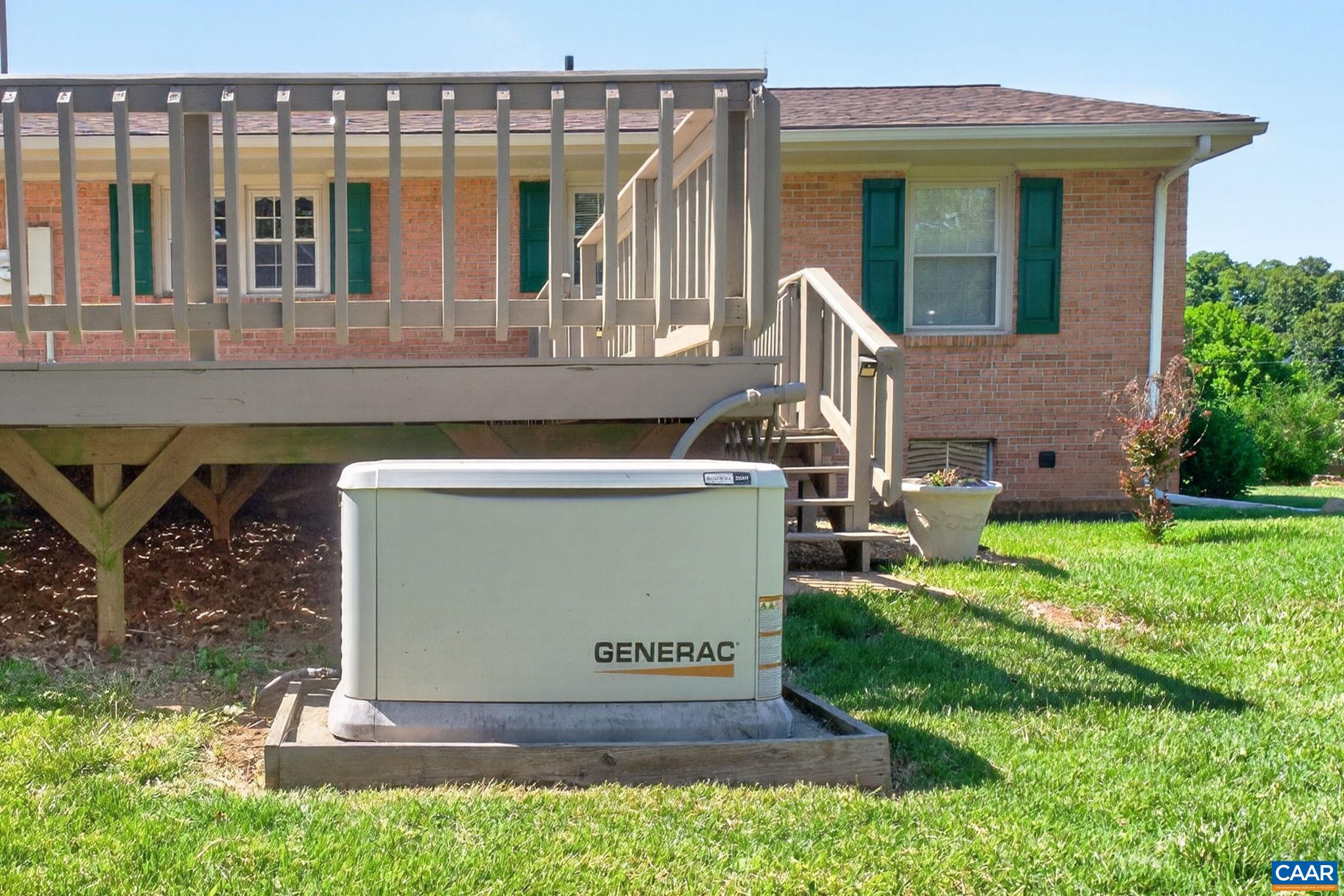 Whole house generator.