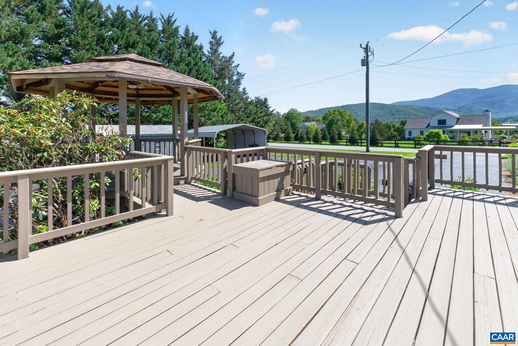 Million dollar views from the side deck!