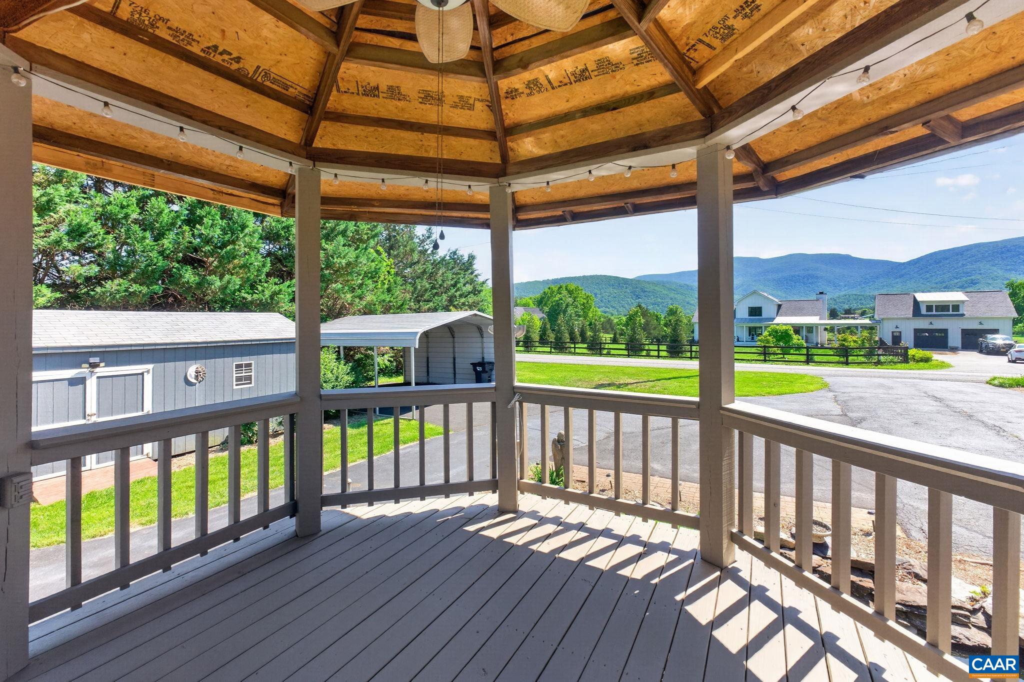 And million dollar views from the gazebo!