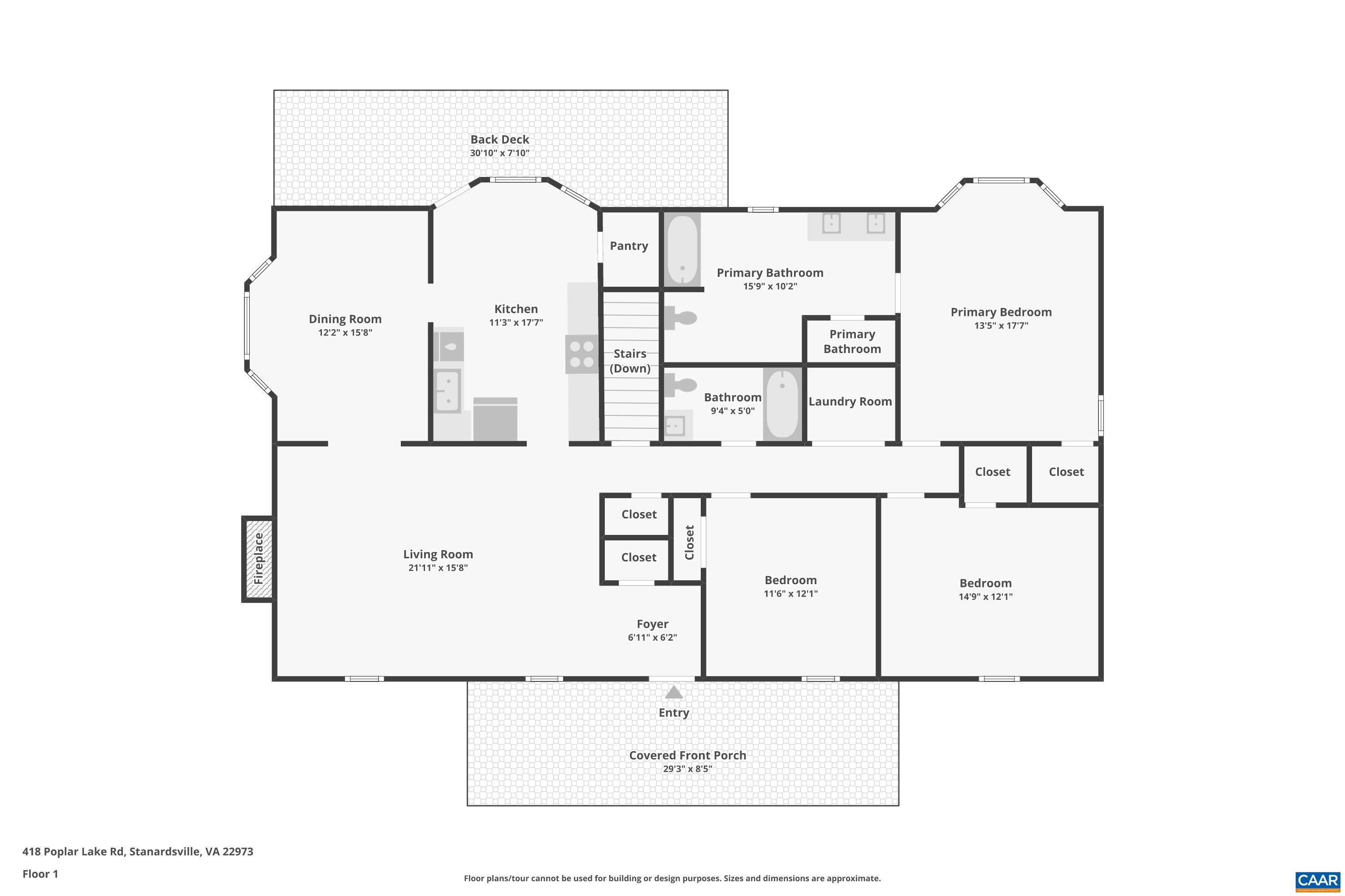 418 POPLAR LAKE RD, STANARDSVILLE, Virginia 22973, 4 Bedrooms Bedrooms, ,3 BathroomsBathrooms,Residential,Your Mountain Oasis,418 POPLAR LAKE RD,678156 MLS # 678156
