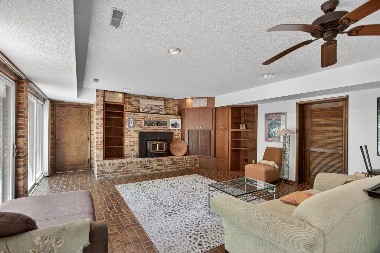 There is a door that leads to the 3 car garage, a room to the right that can used as an exercise room or just for extra storage There is a door that leads to the 3 car garage, a room to the right that can used as an exercise room or just for extra storage