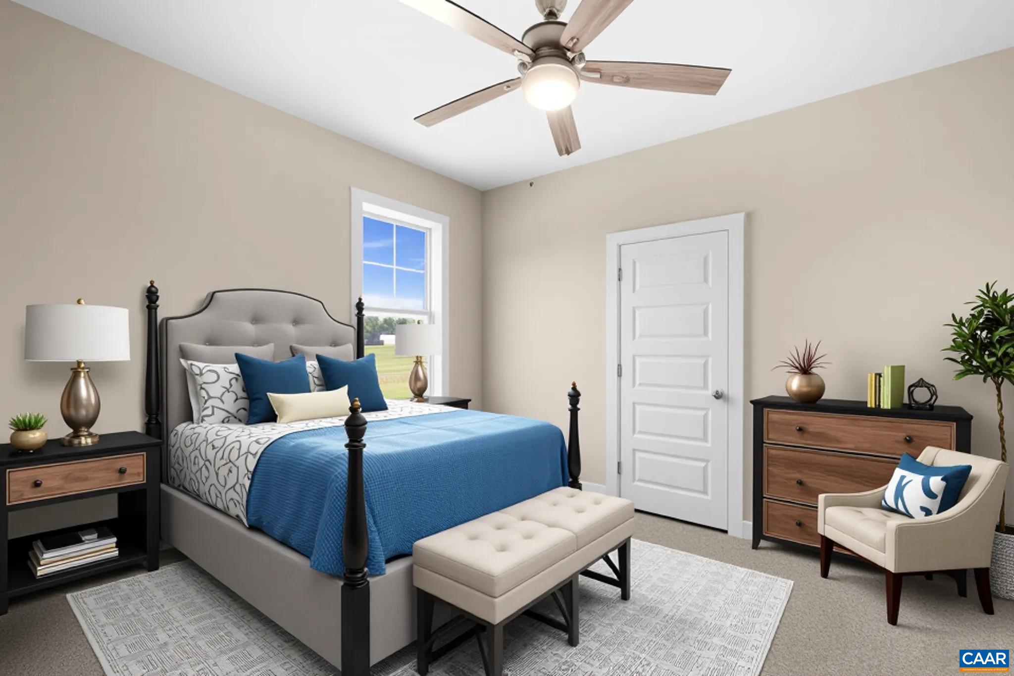 Staged Bedroom Staged Bedroom