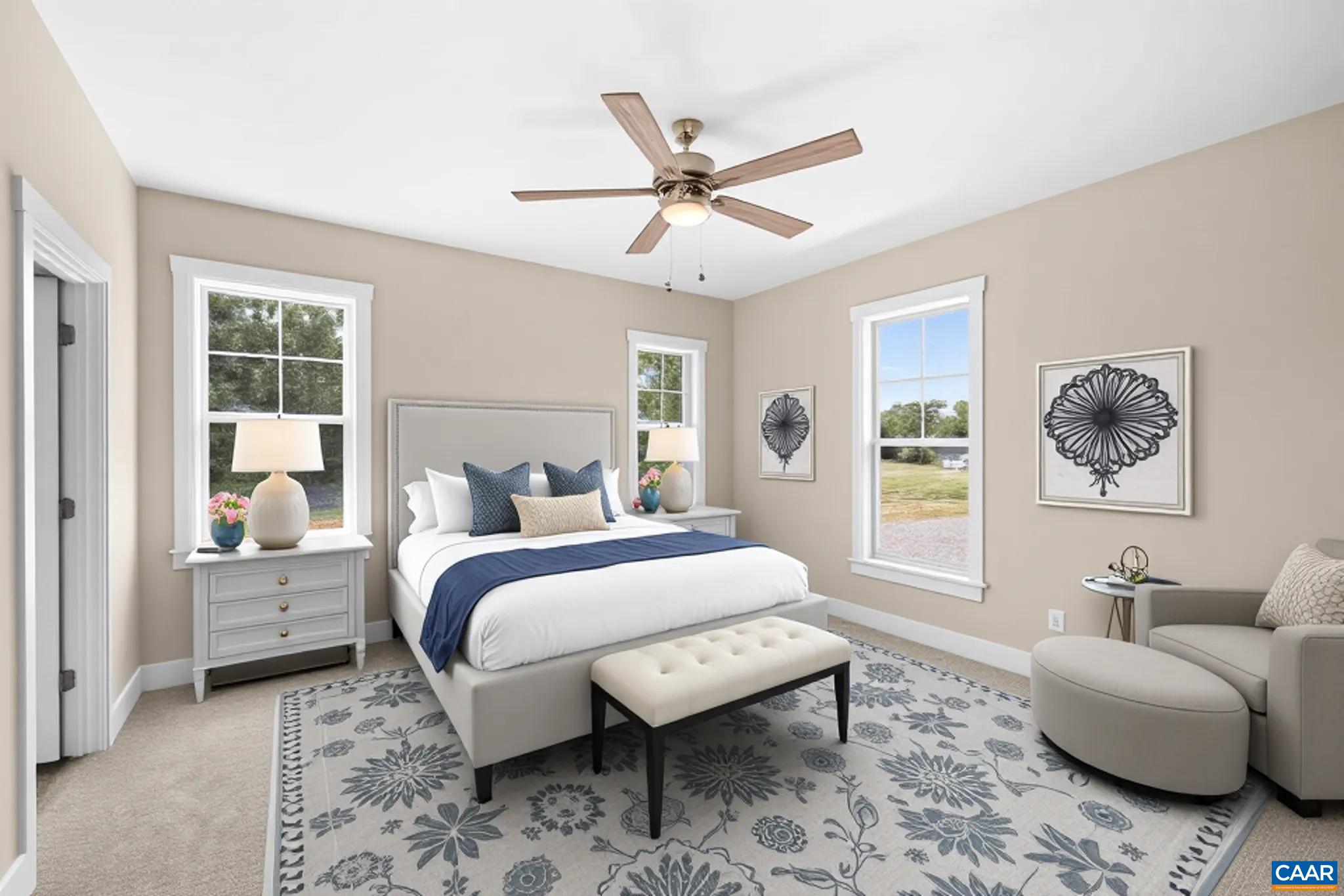 Staged Bedroom Staged Bedroom