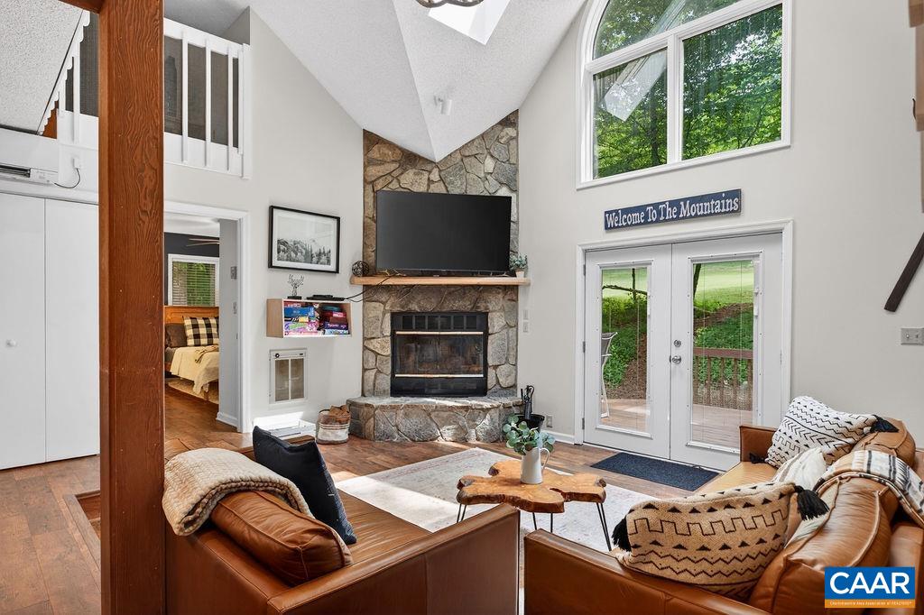 The property features a beautiful open floor plan that seamlessly connects the great room, kitchen, and dining area. The property features a beautiful open floor plan that seamlessly connects the great room, kitchen, and dining area.