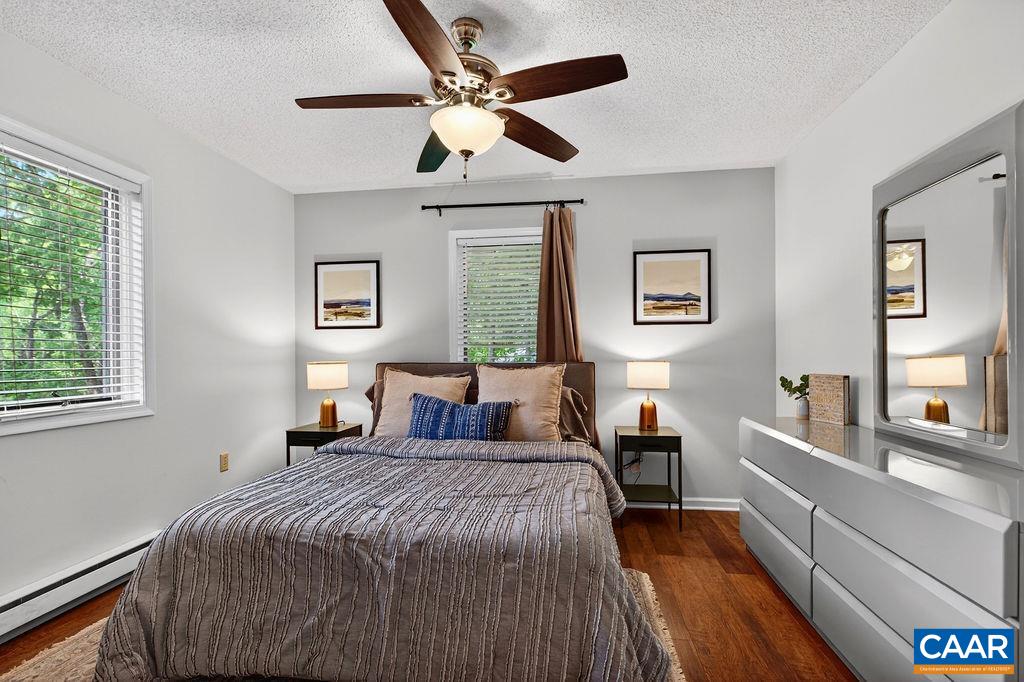 The second floor features two comfortable guest bedrooms connected by a shared bath, with each bedroom offering ample closet and storage space. The second floor features two comfortable guest bedrooms connected by a shared bath, with each bedroom offering ample closet and storage space.