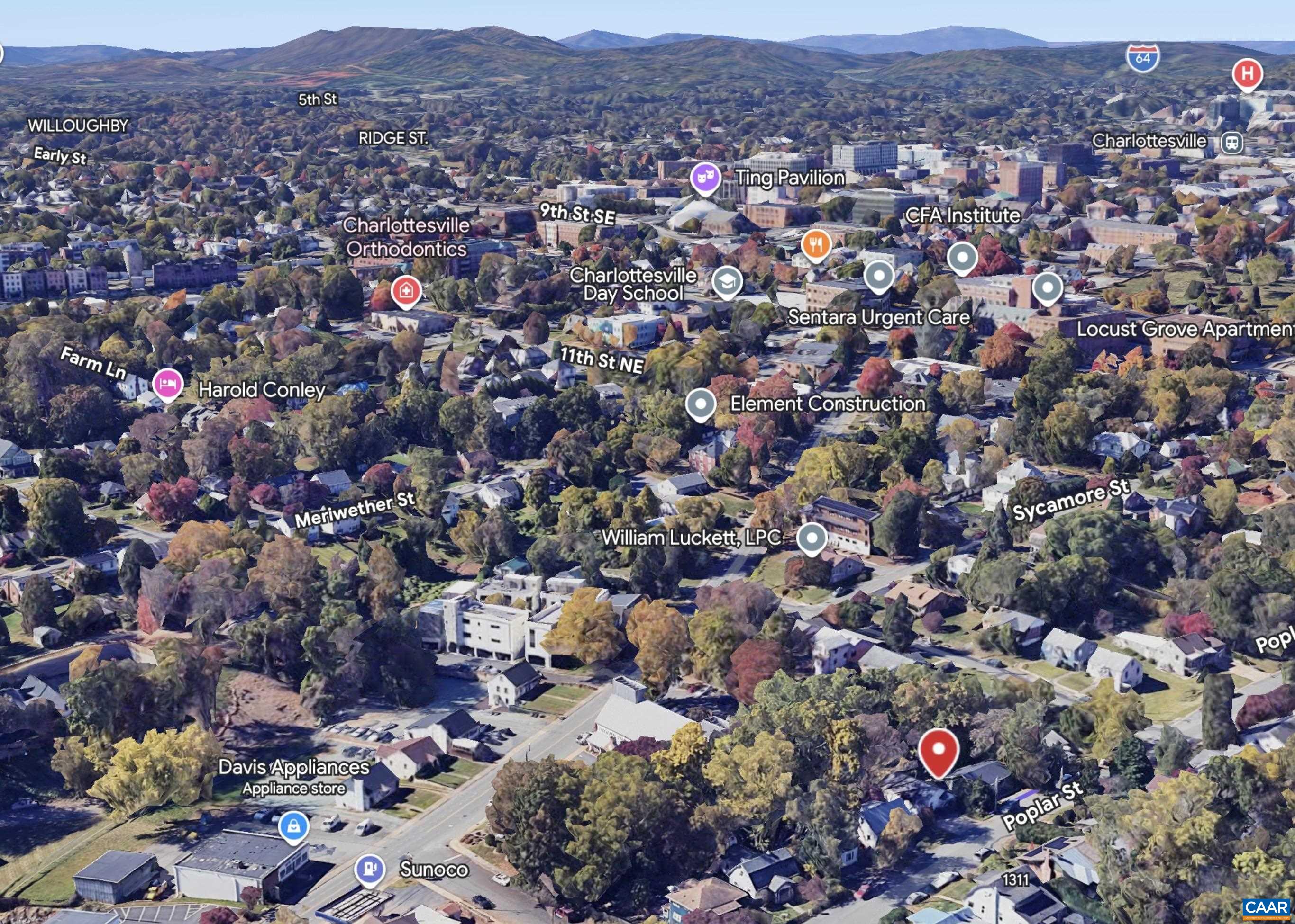 1304 POPLAR ST, CHARLOTTESVILLE, Virginia 22902, 2 Bedrooms Bedrooms, ,1 BathroomBathrooms,Residential,1304 POPLAR ST,678180 MLS # 678180