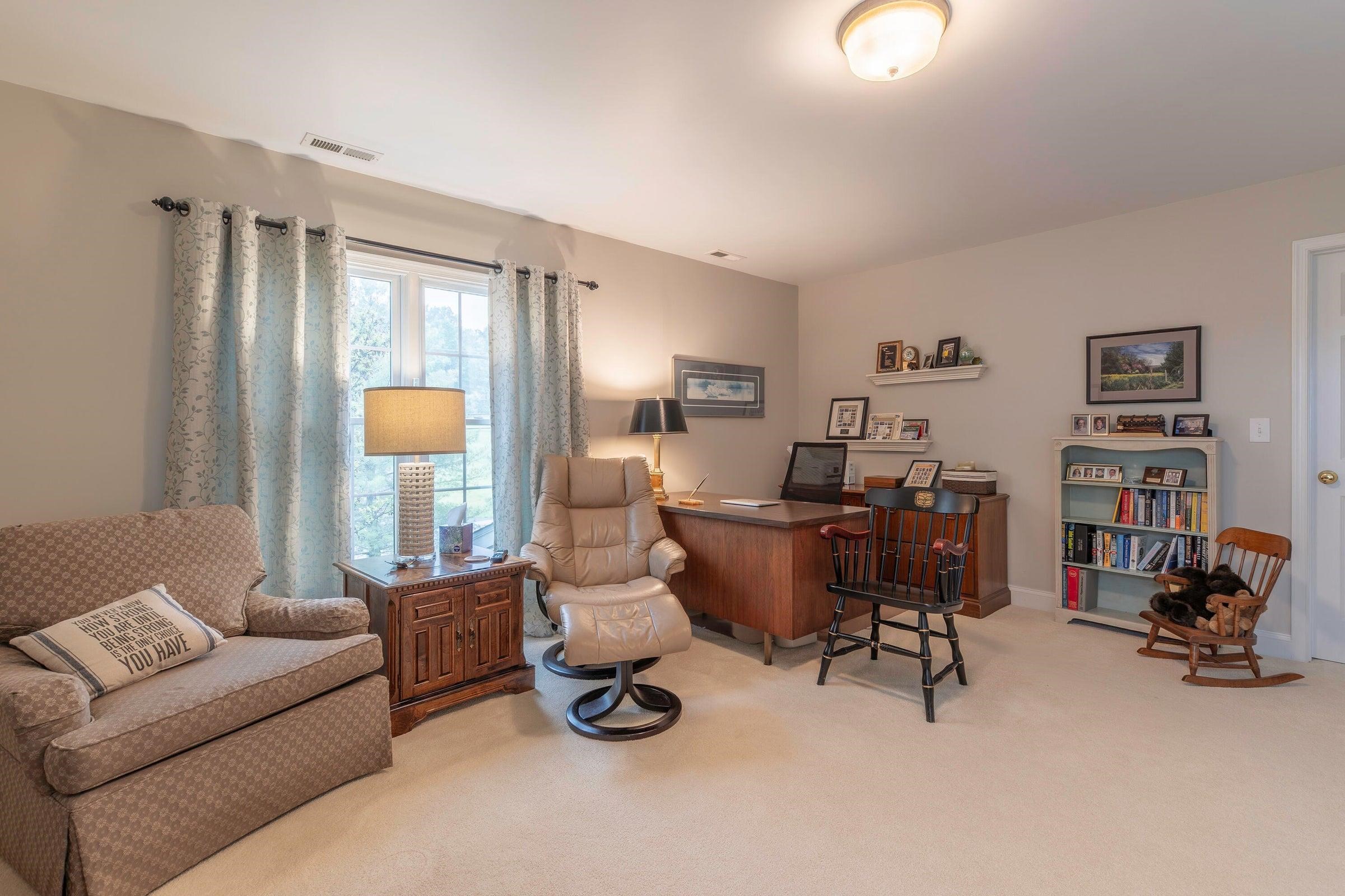 Bedroom #3, Currently used as Office.