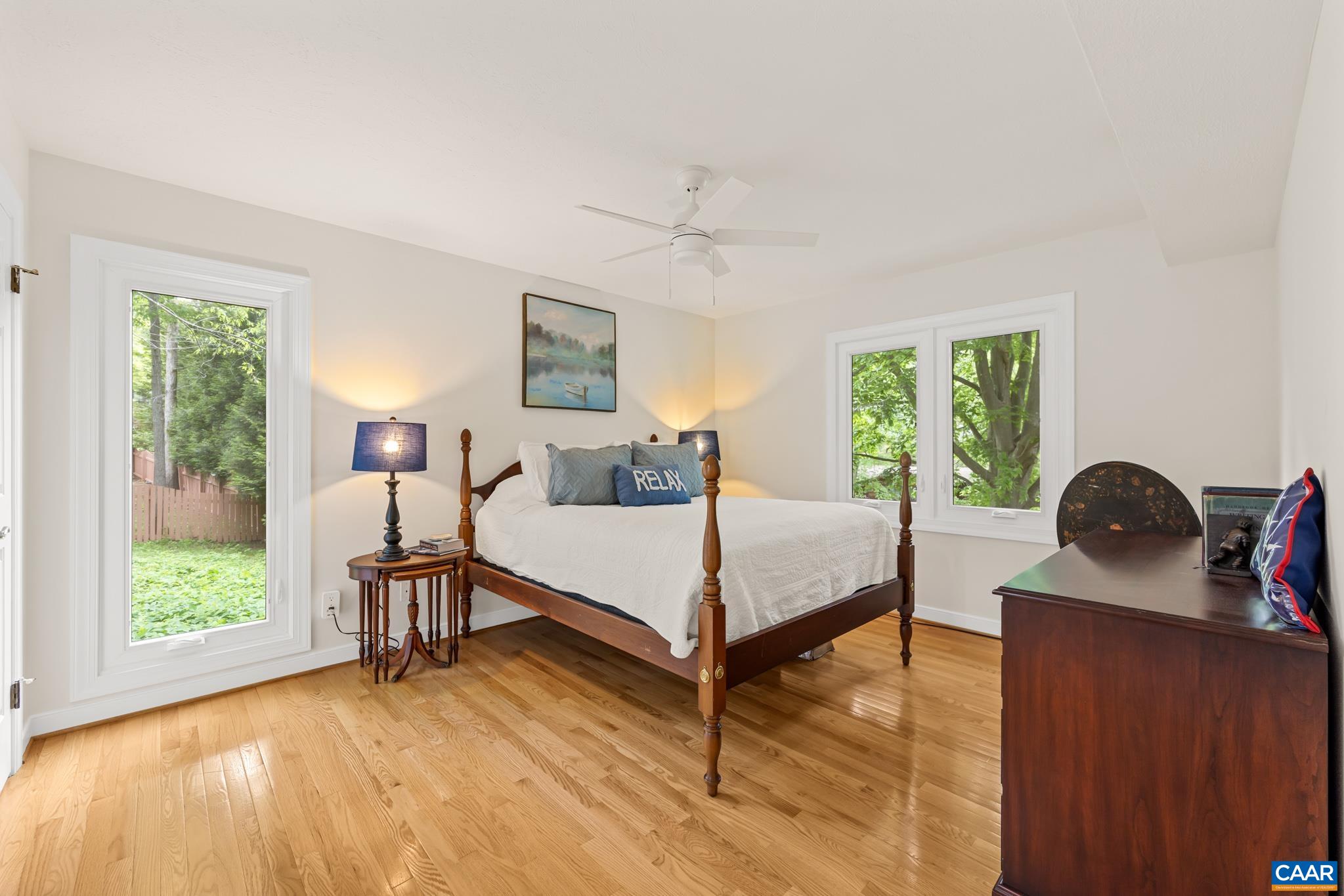 The hardwood floors are extended throughout the home The hardwood floors are extended throughout the home