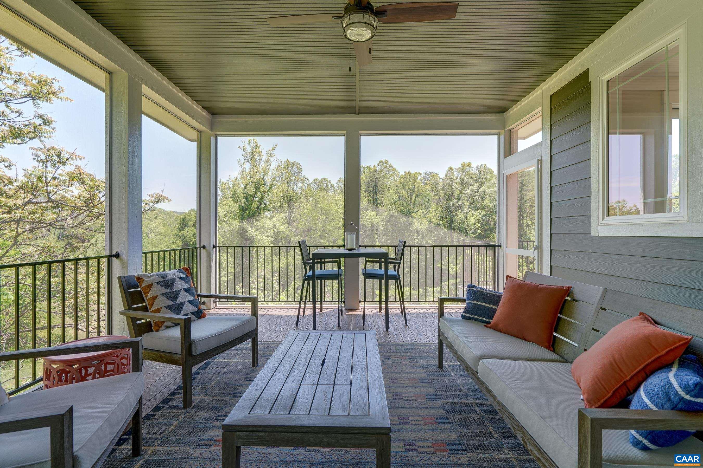 Enjoy the beautiful screened porch- feels like a tree house! Enjoy the beautiful screened porch- feels like a tree house!