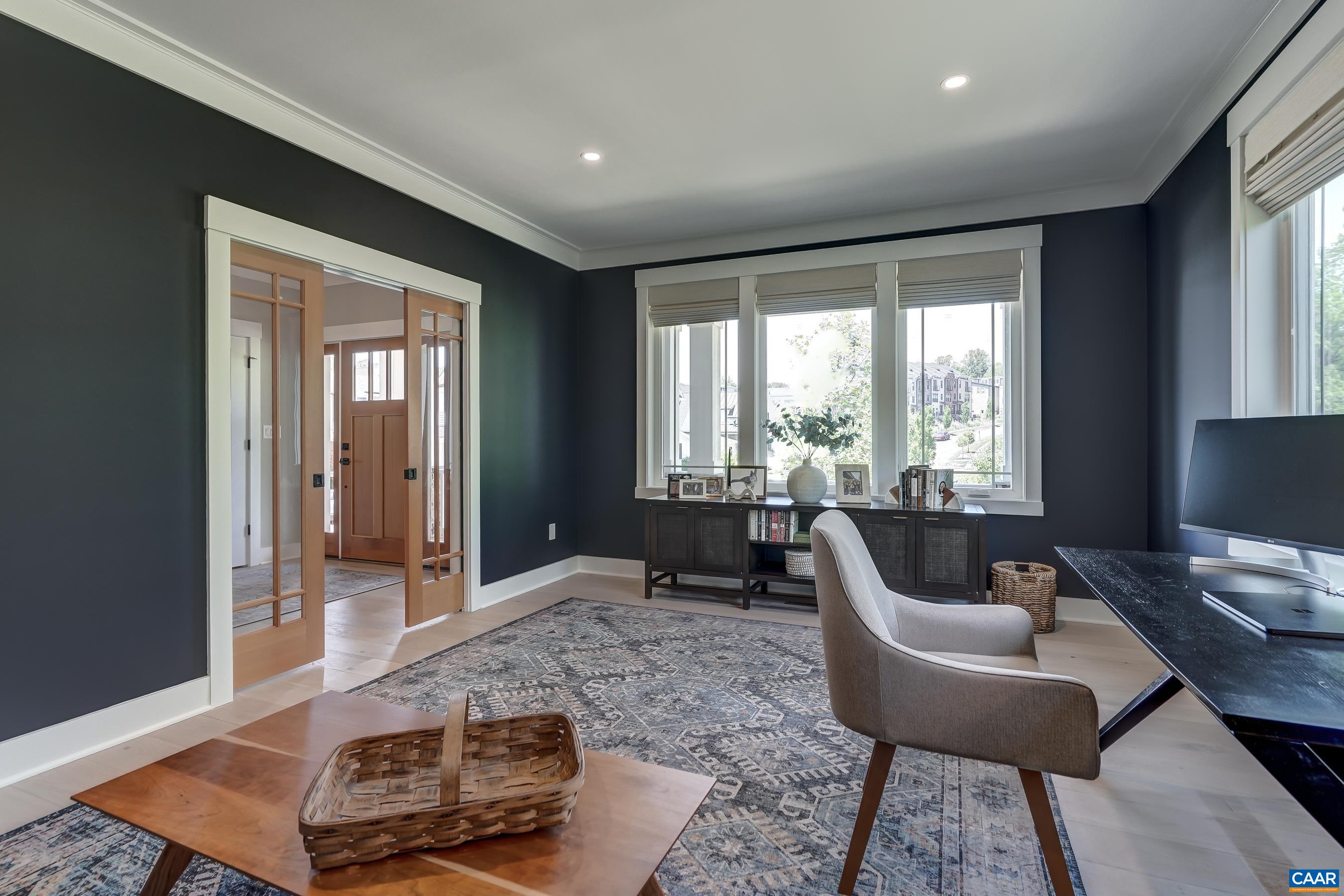 Custom window treatments throughout the home. Custom window treatments throughout the home.