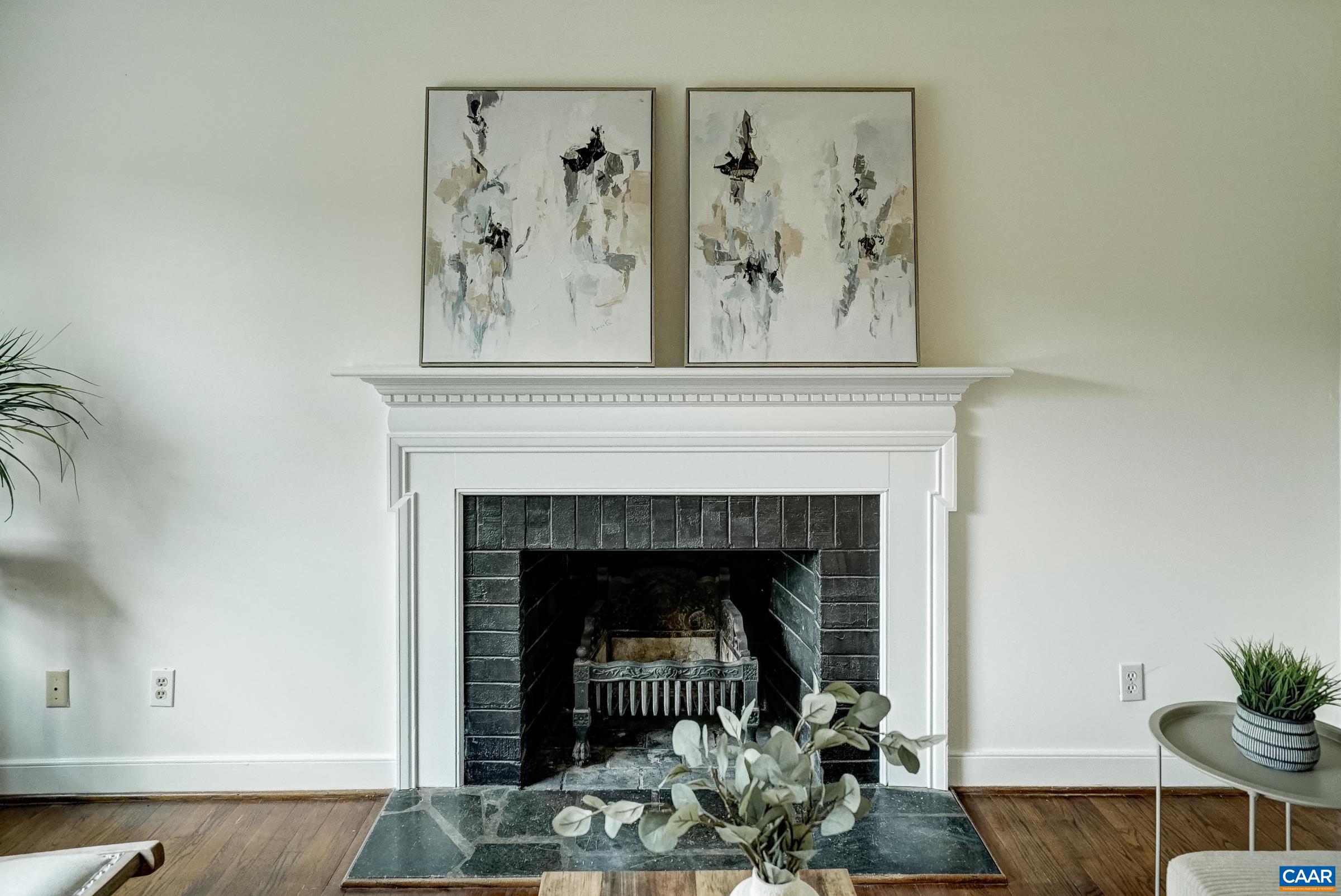 Beautiful trim details around the fireplace. Beautiful trim details around the fireplace.