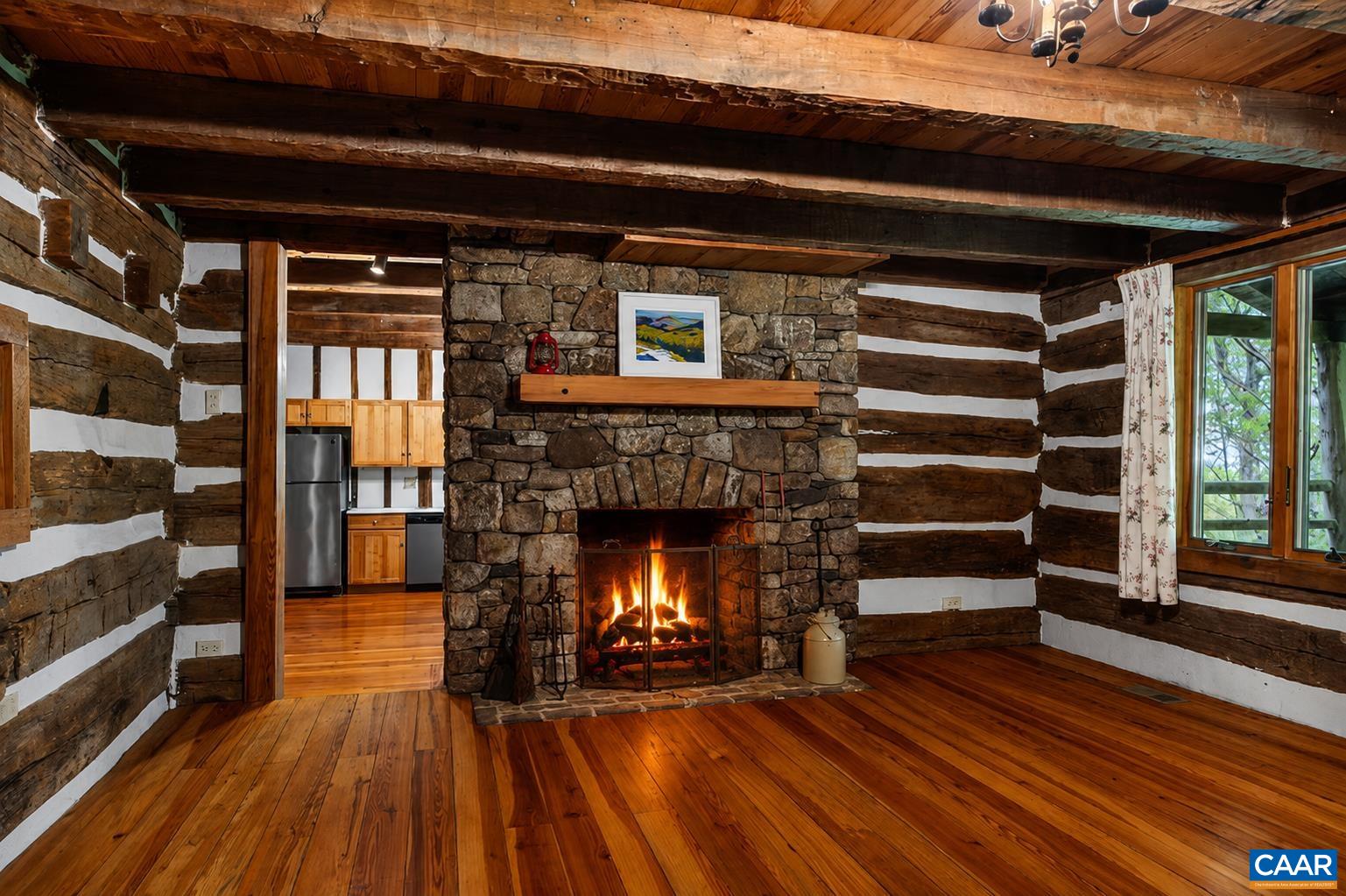 The second dry-stack stone fireplace by Jimmy Arrington. The second dry-stack stone fireplace by Jimmy Arrington.