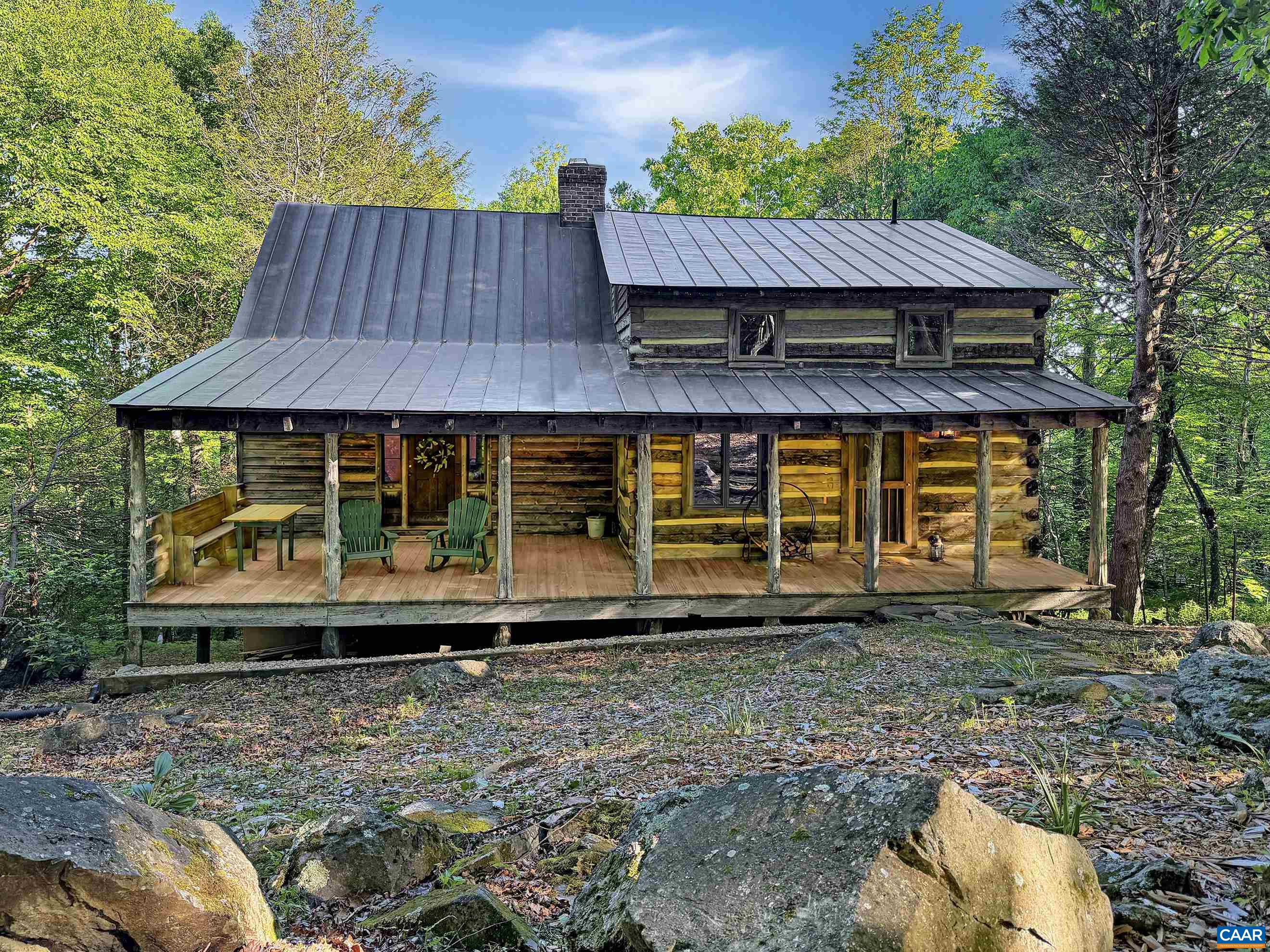 Home features a standing seam copper roof. Home features a standing seam copper roof.