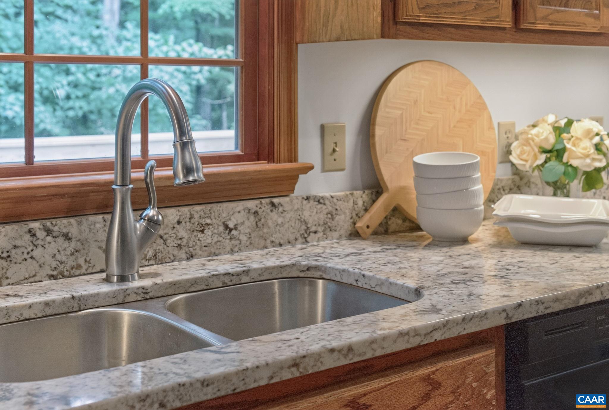 Motion-sensor lights under the cabinets.