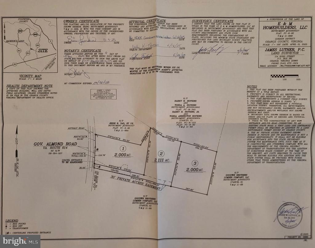 GOVERNOR ALMOND RD, LOCUST GROVE, Virginia 22508, ,Land,GOVERNOR ALMOND RD,VAOR2014524 MLS # VAOR2014524
