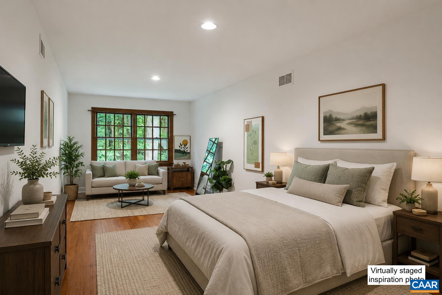 Virtually staged as the fourth bedroom. Virtually staged as the fourth bedroom.
